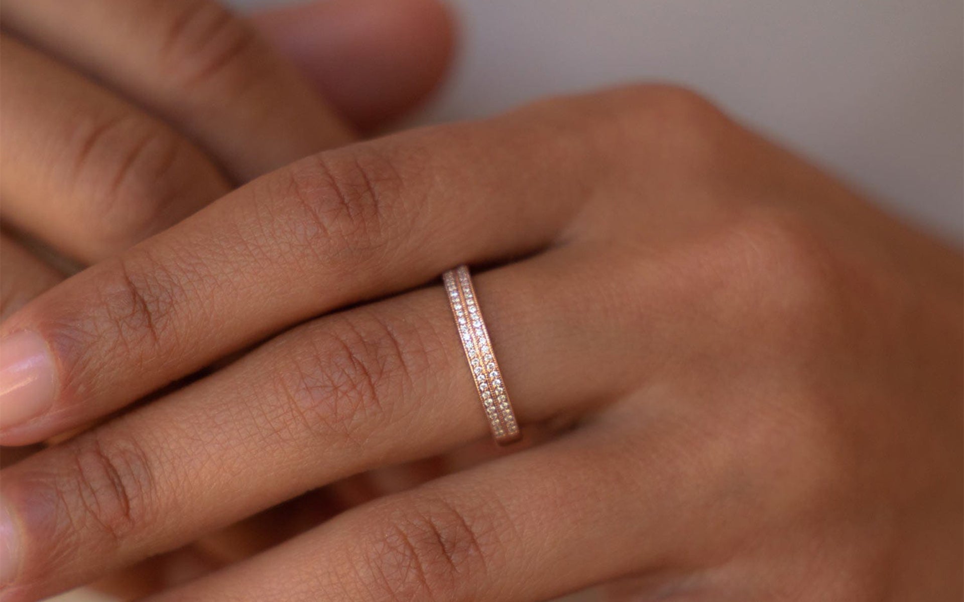 Verlobungsring Roségold