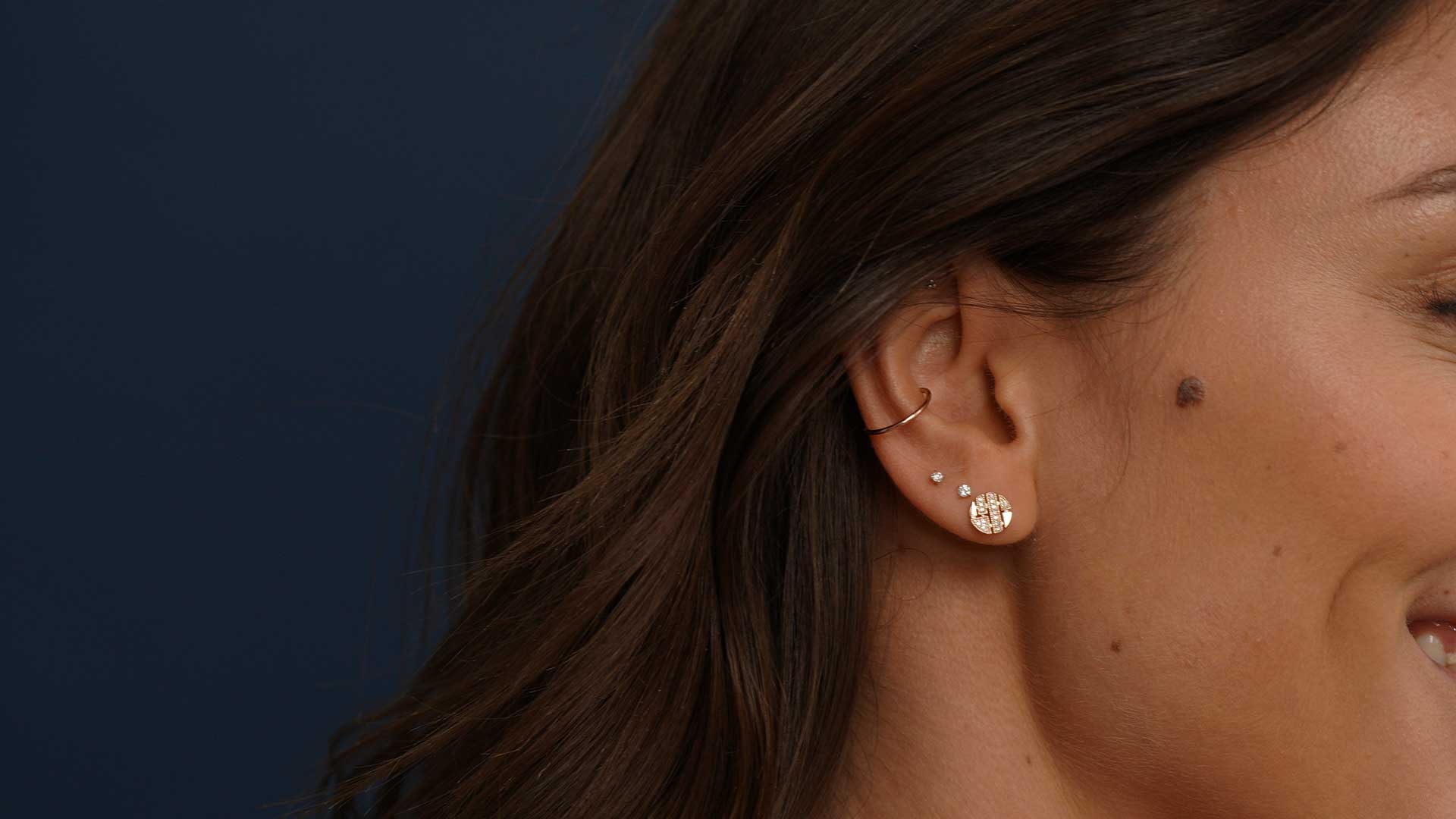 nachhaltige Ohrstecker in verschiedenen Designs