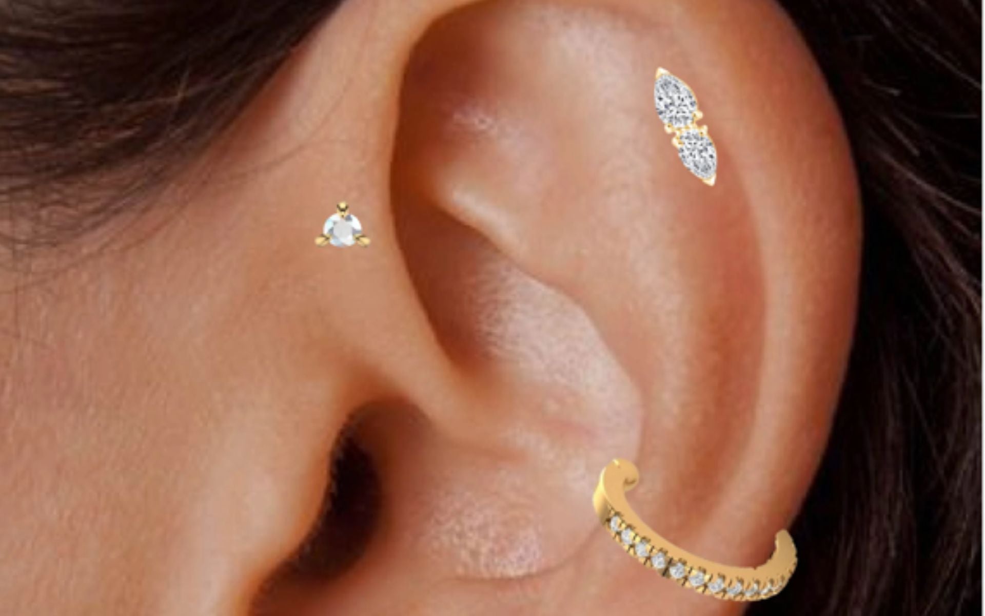 Forward Helix Piercing