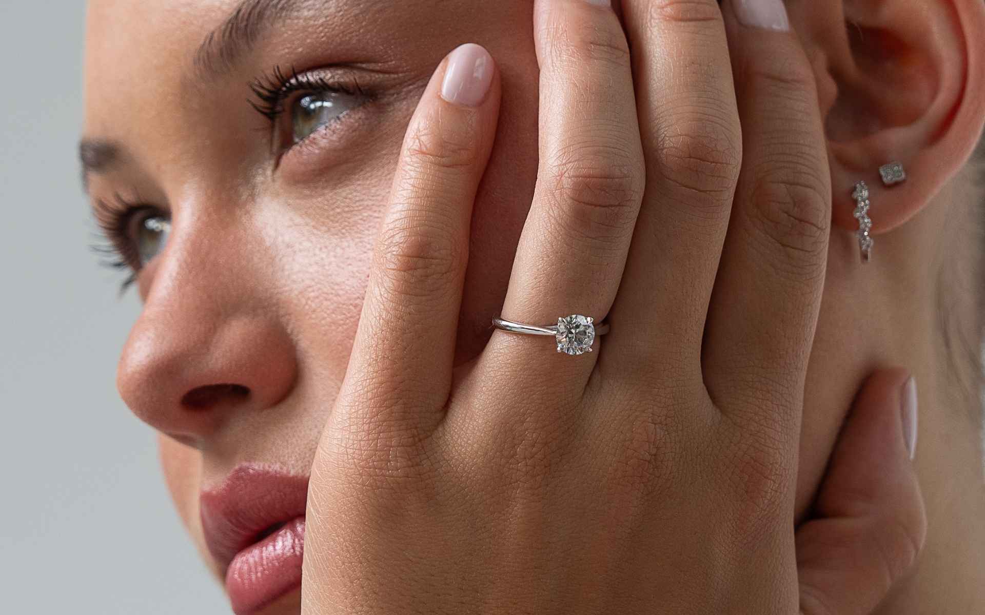 Verlobungsring Rund