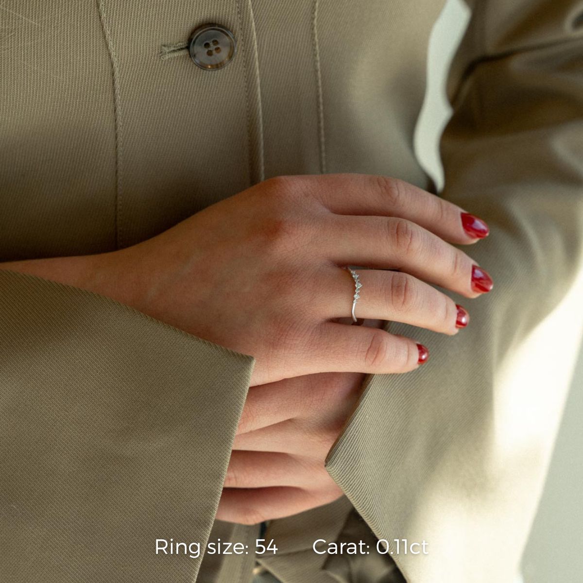 Toi et Moi Crown Ring