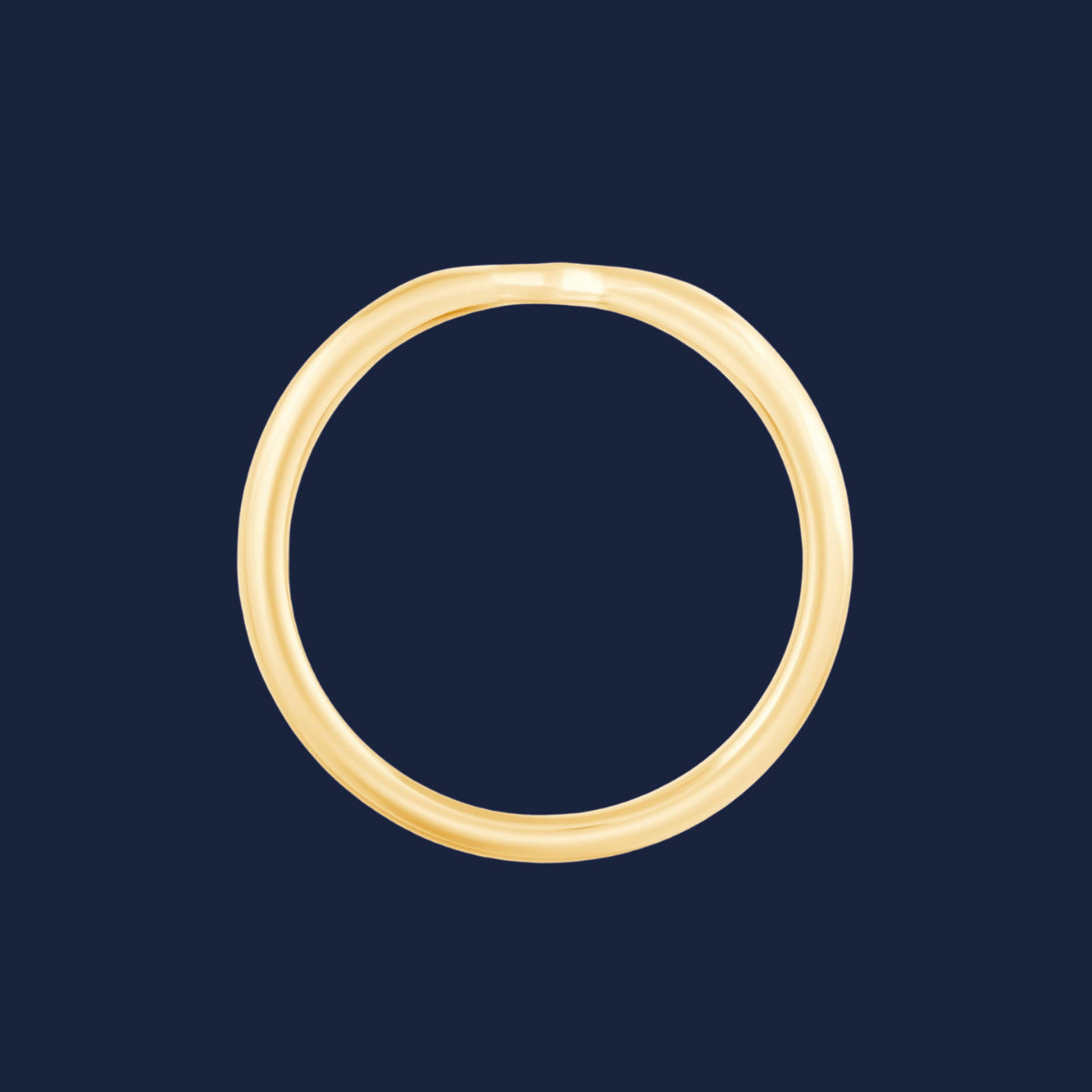 Verspielter Ring in Gelbgold