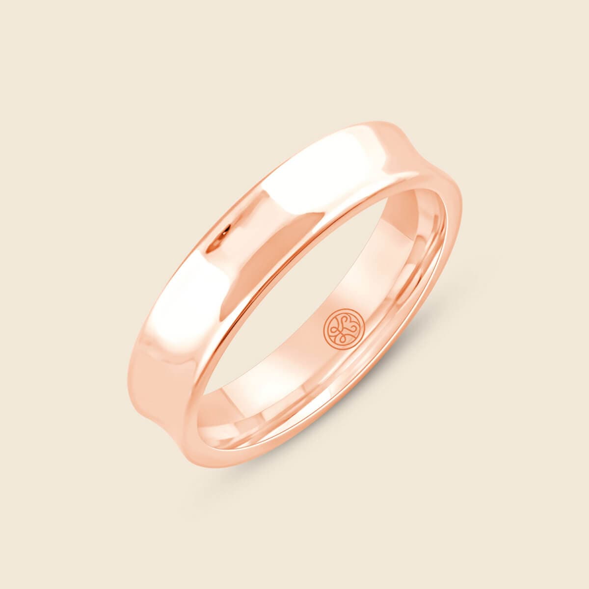 Besonderer Ehering in Rosegold