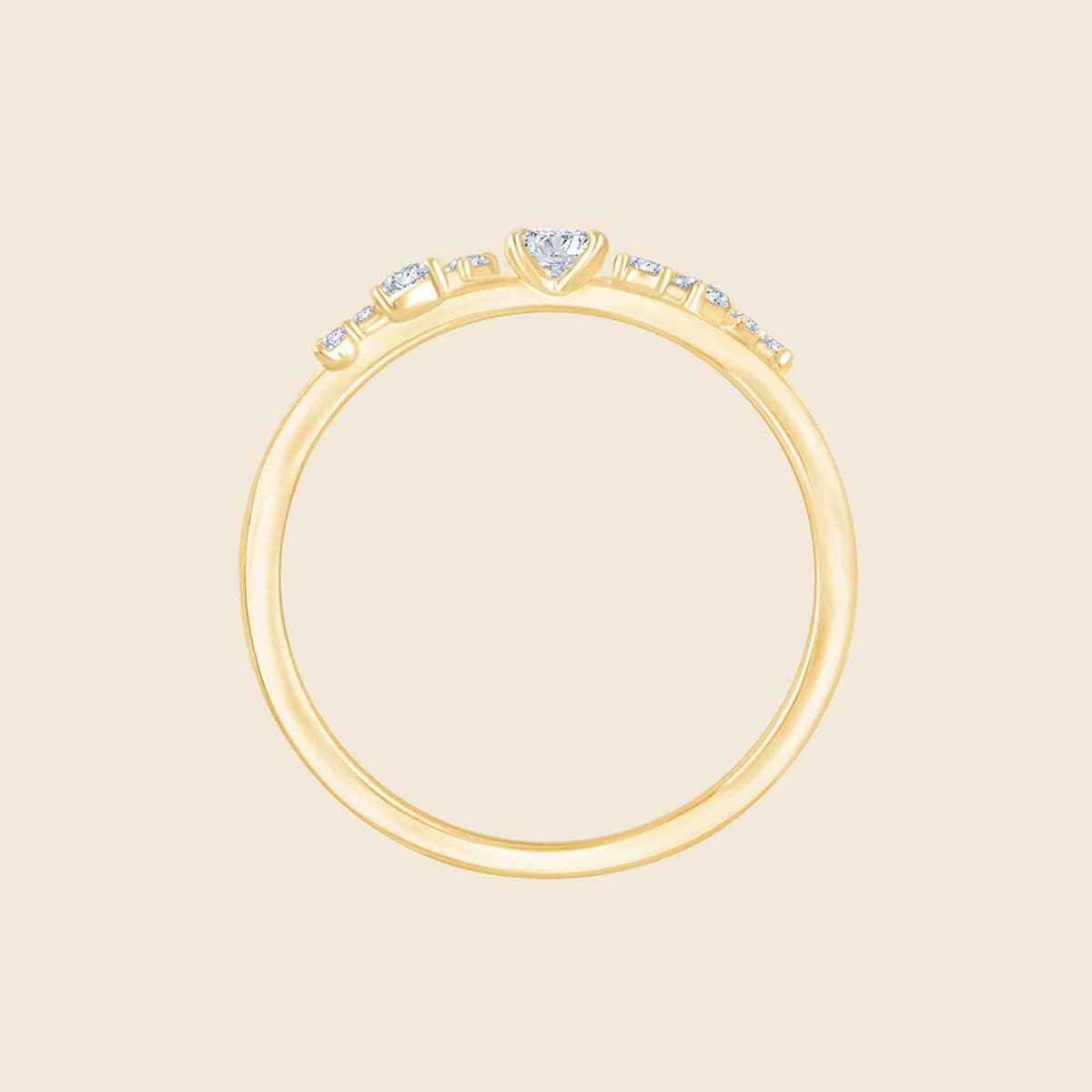 Stardust Oval Band