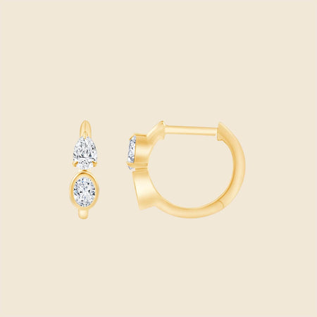 Ananya Duet Hoop Earrings image