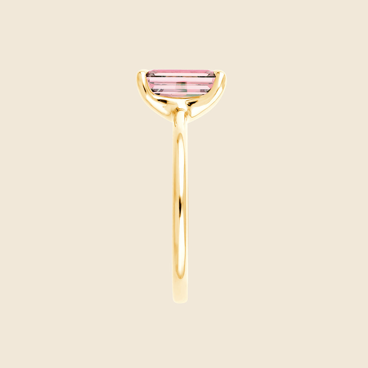 Emerald Pink Ring