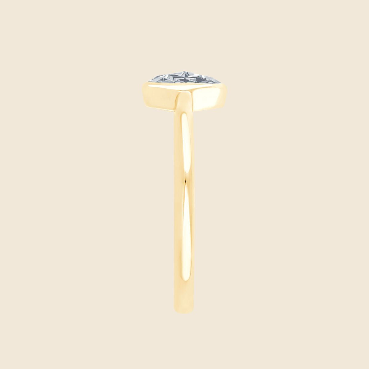 Iris Oval Rose Ring