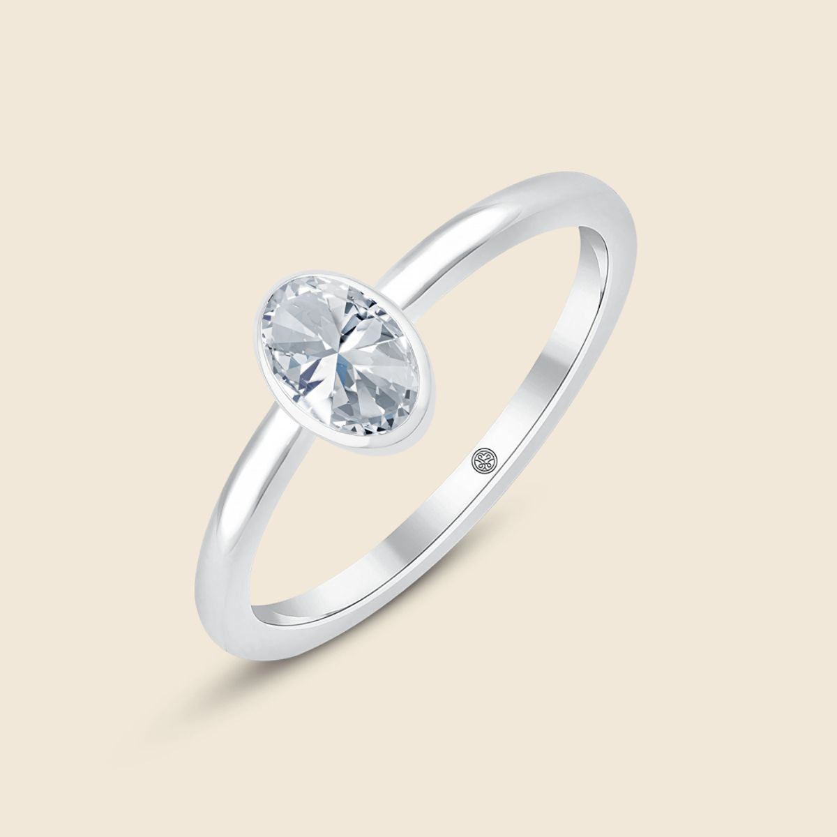 Iris Oval Rose Ring