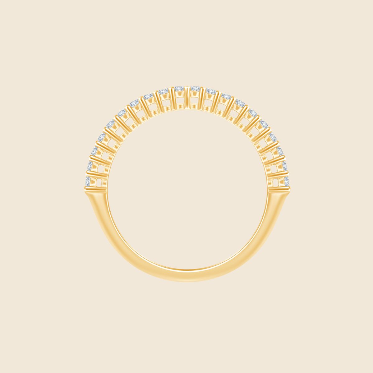 Peculiar Petite Shared Prong Band