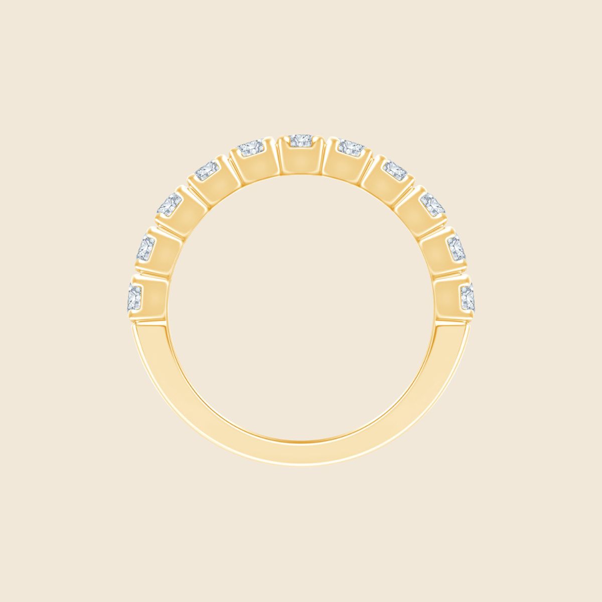 Peculiar Prime Diamond Band