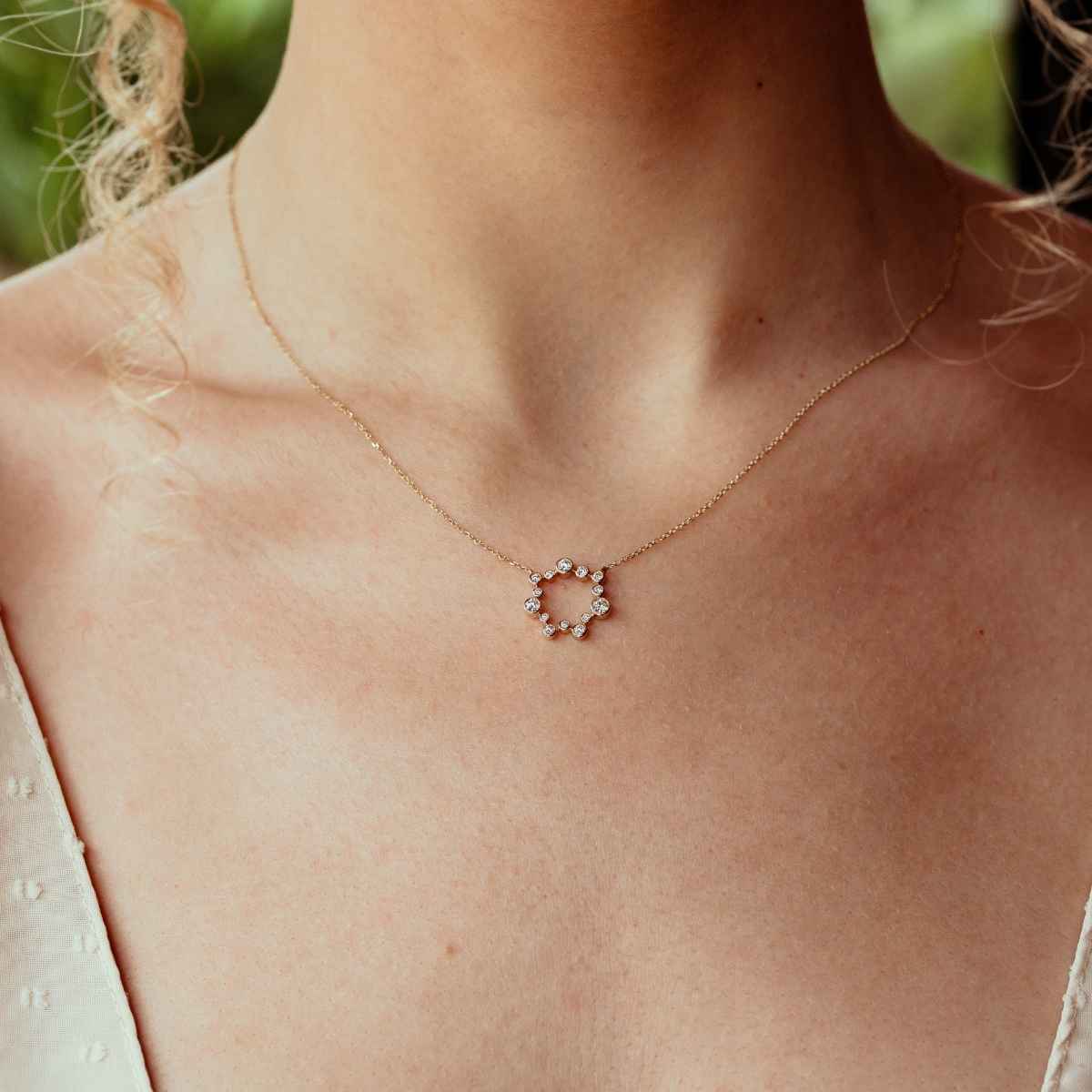 Stardust Bezel Halo chain