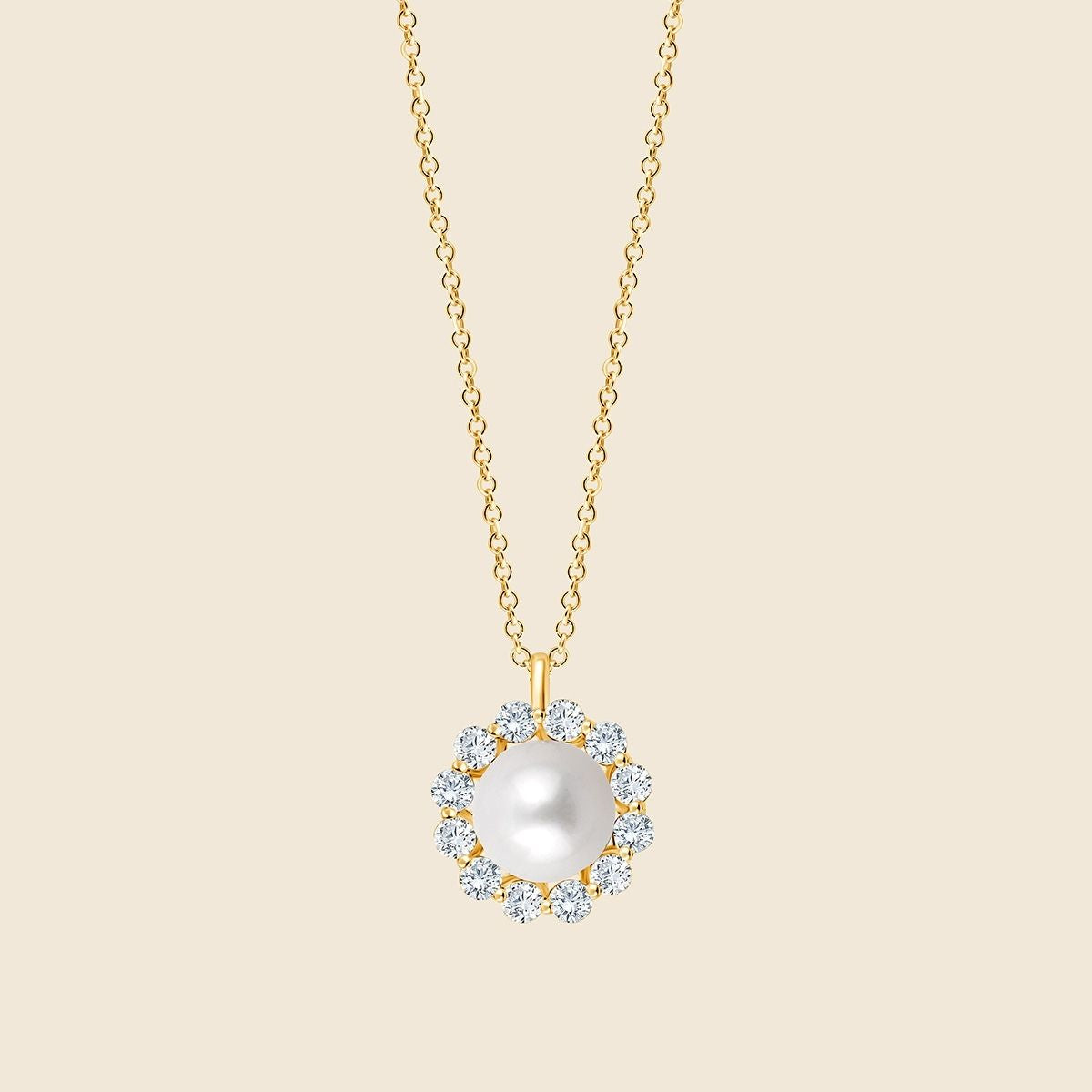 Pearl Halo Necklace