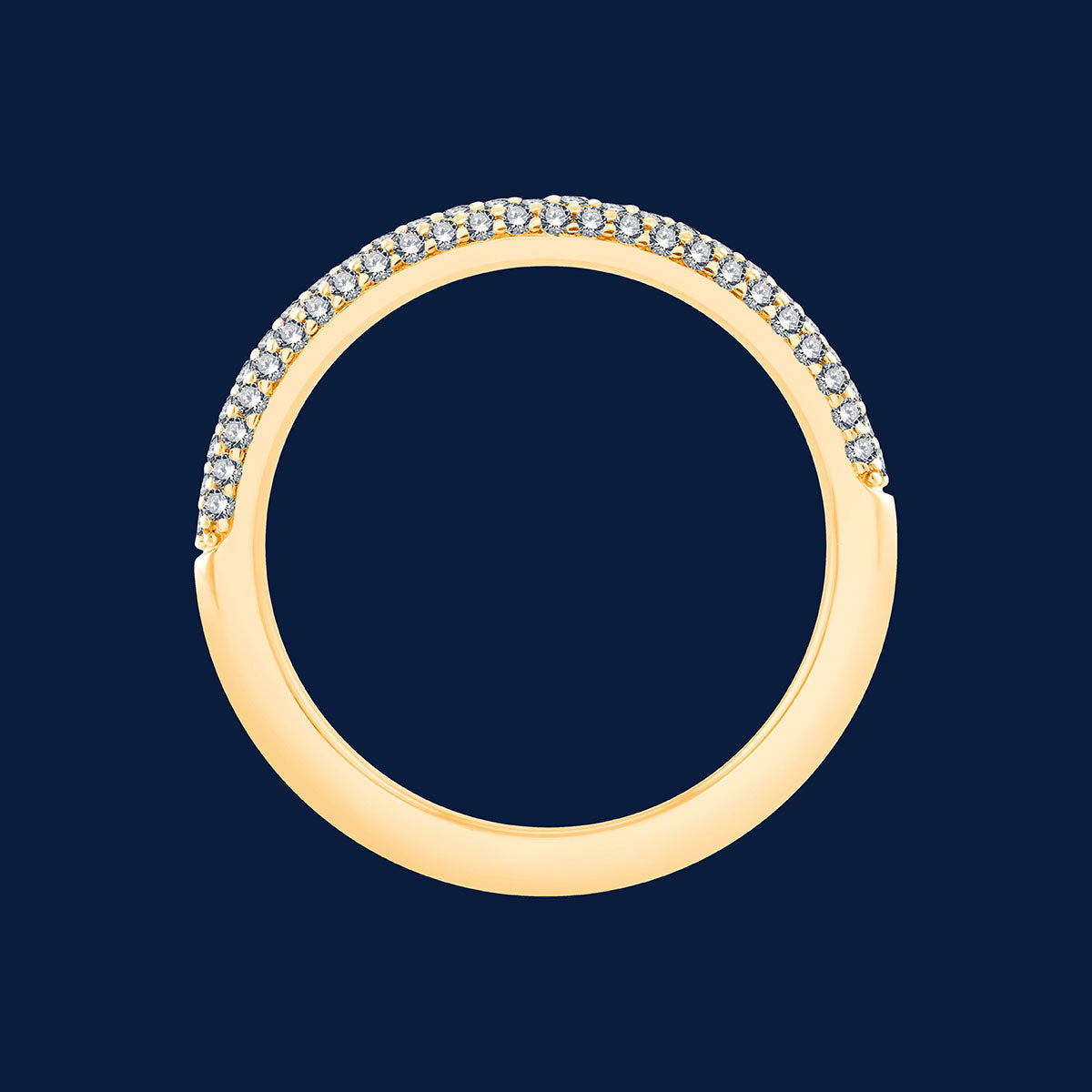Domed Pave Band