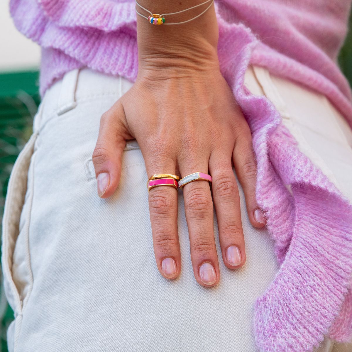Bauhaus Custom Thick Square Ring