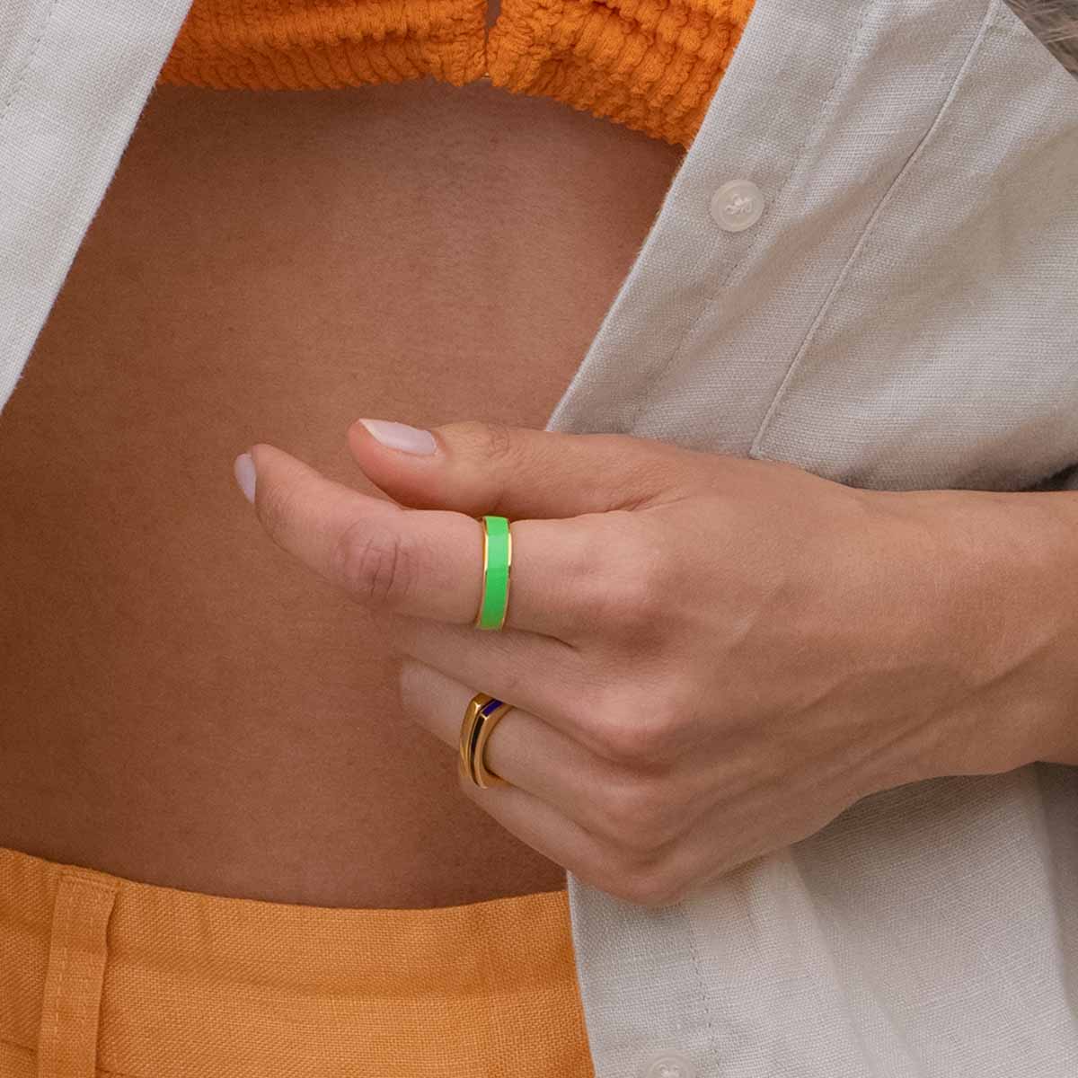 Bauhaus Custom Thick Round Ring