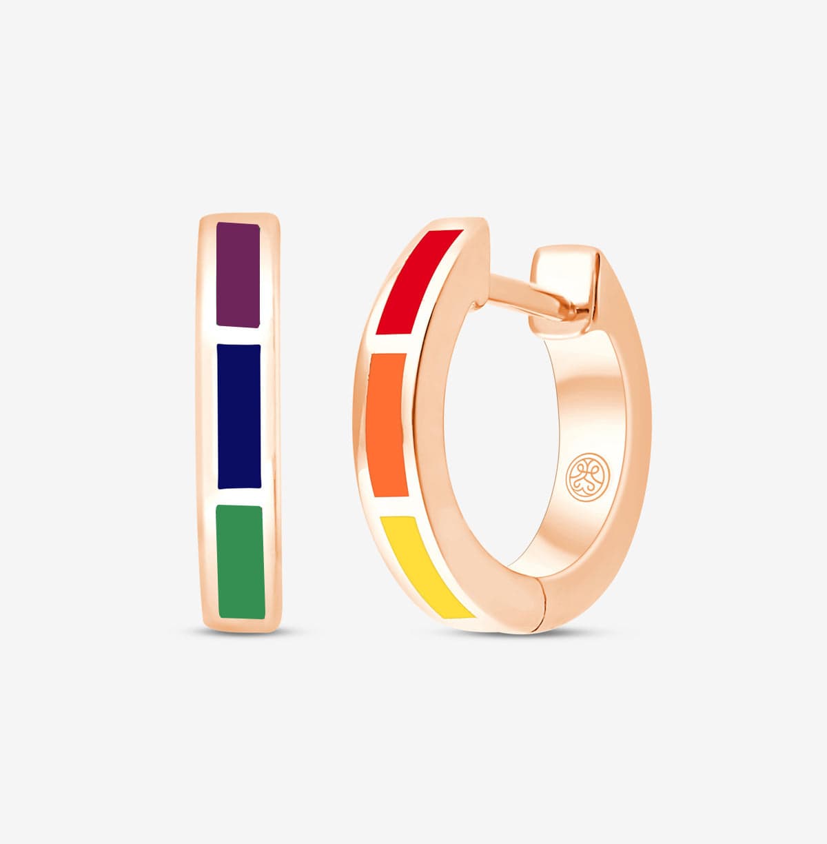 Bauhaus Rainbow Kreolen