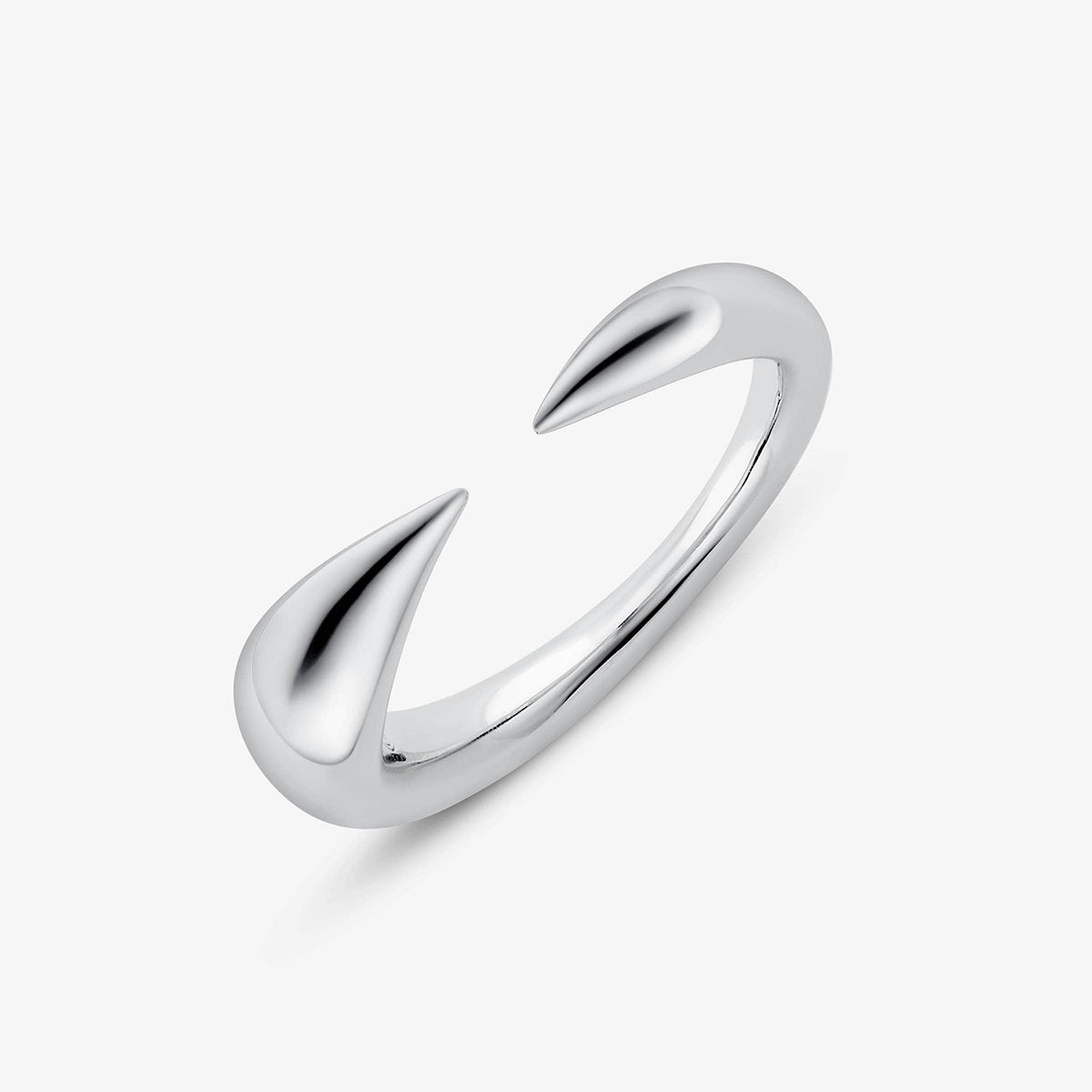 Zierlicher offener Ring Sterling Silber