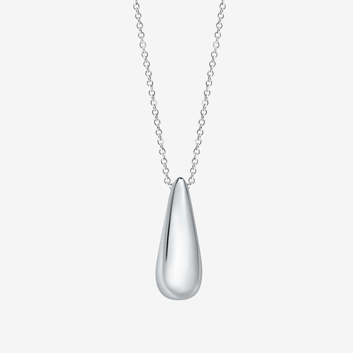 Kette mit Tropfen Anhänger Sterling Silber