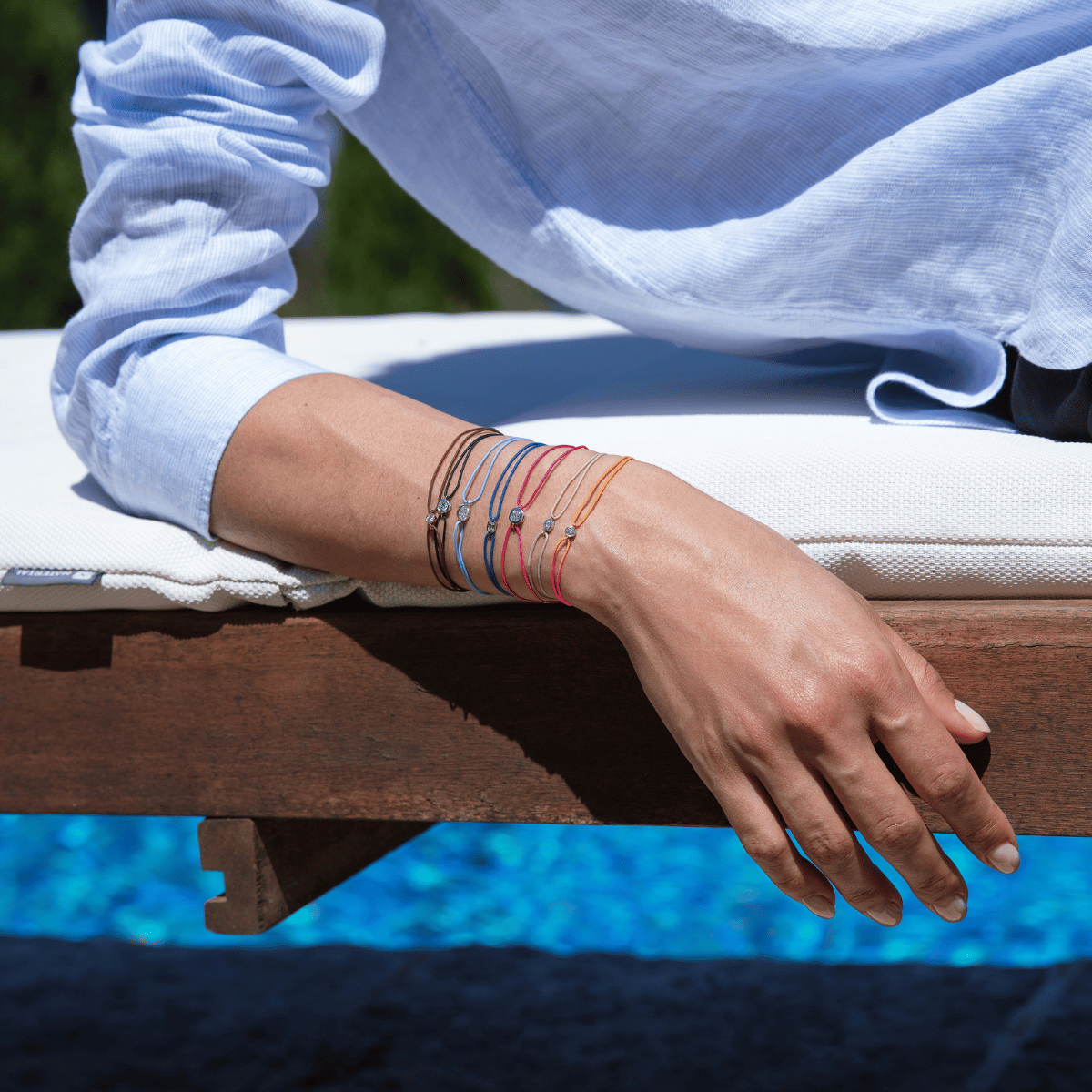 Eka-Diamond Emerald Bracelet