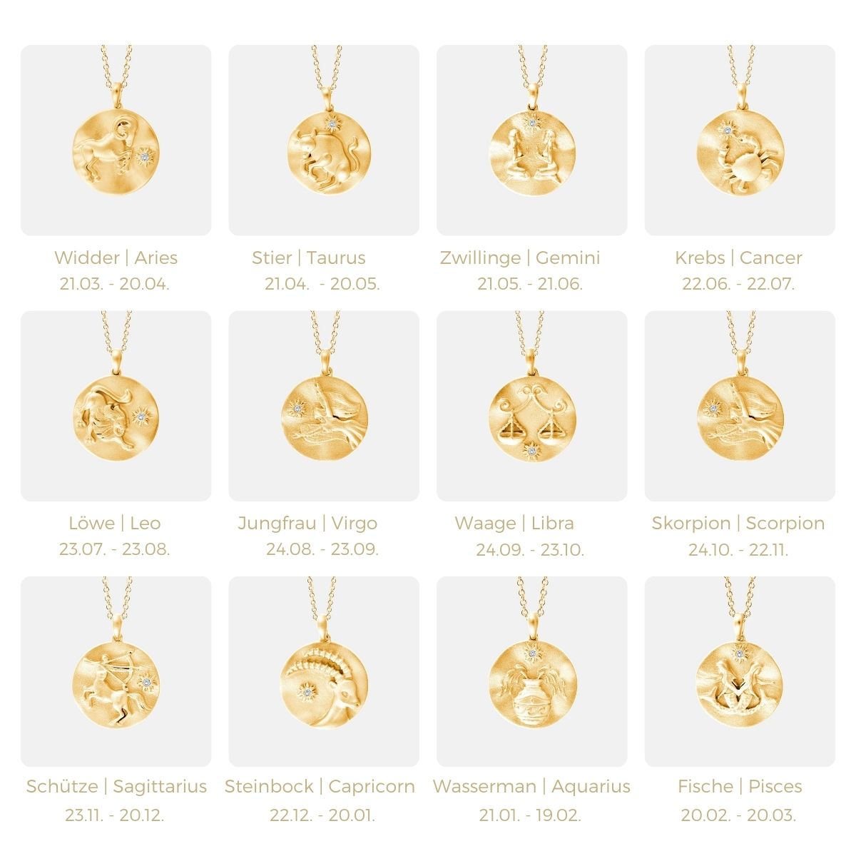 Zodiac Kette