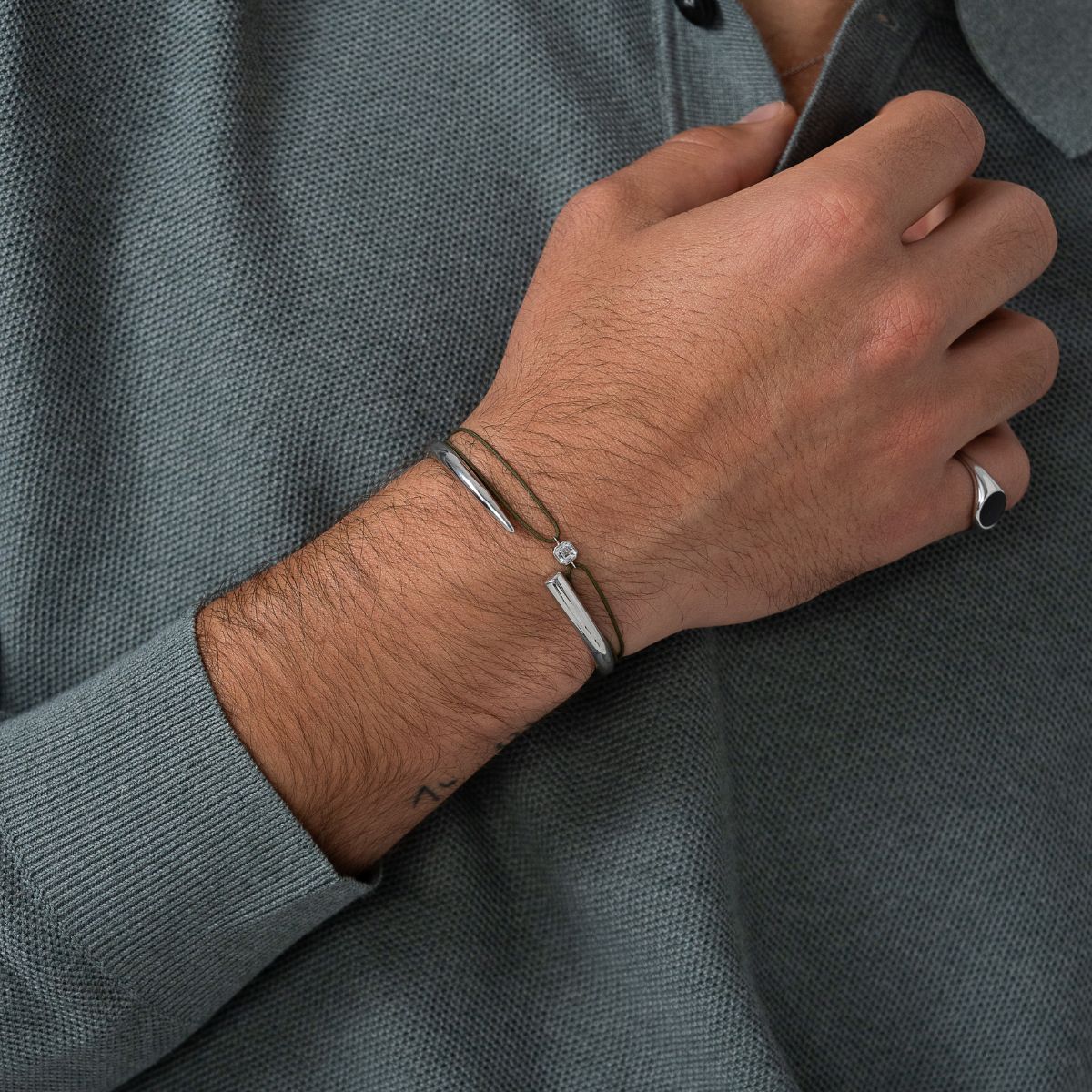 Eka-Diamond Asscher Armband