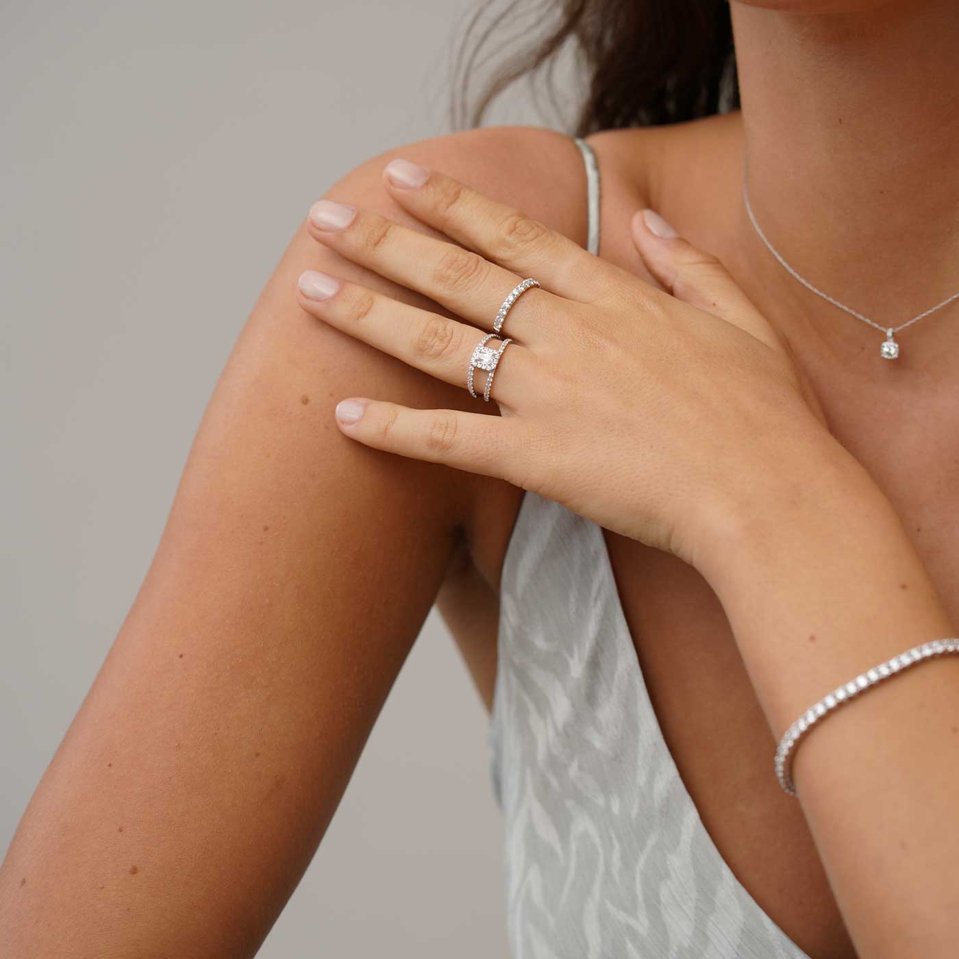 CO2 neutral hergestellte Diamantenringe