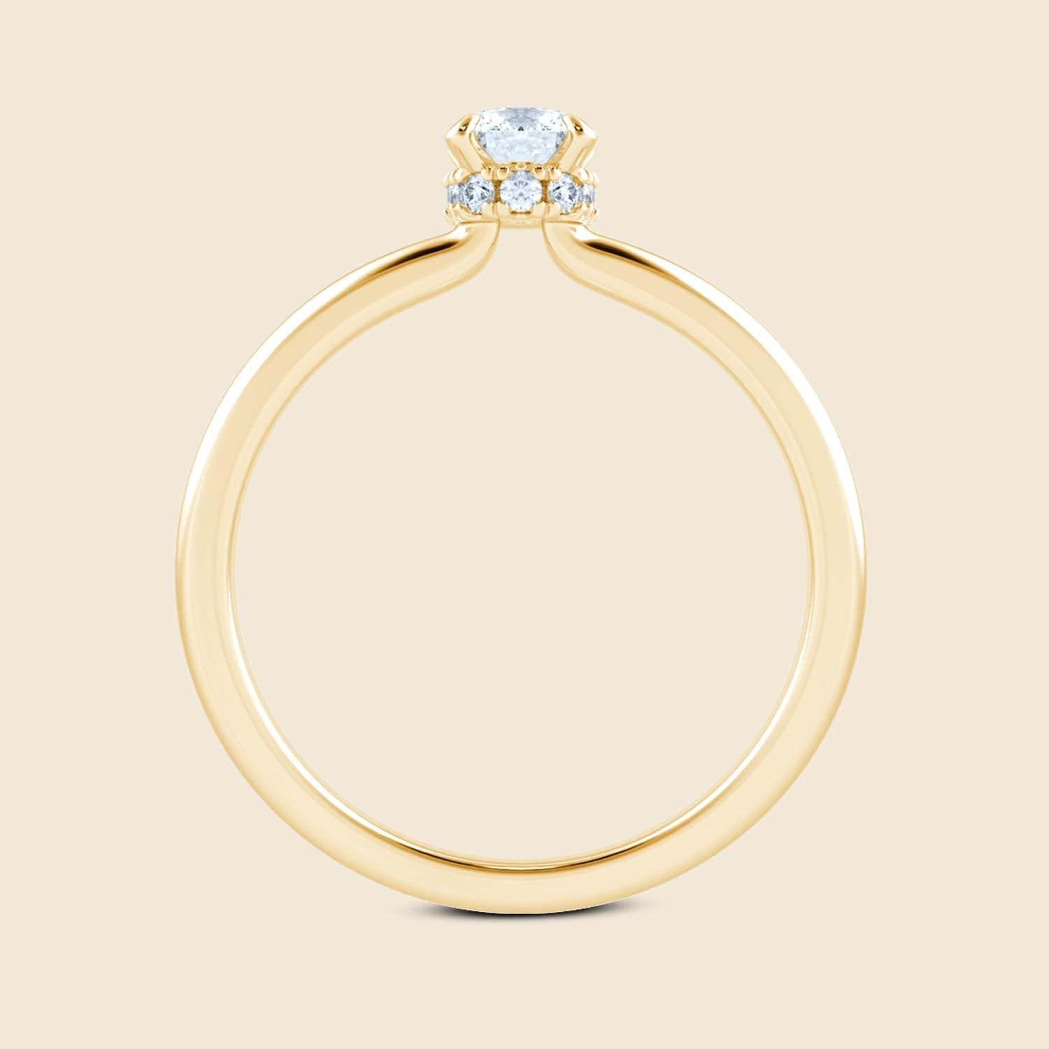 Daffodil Round Ring