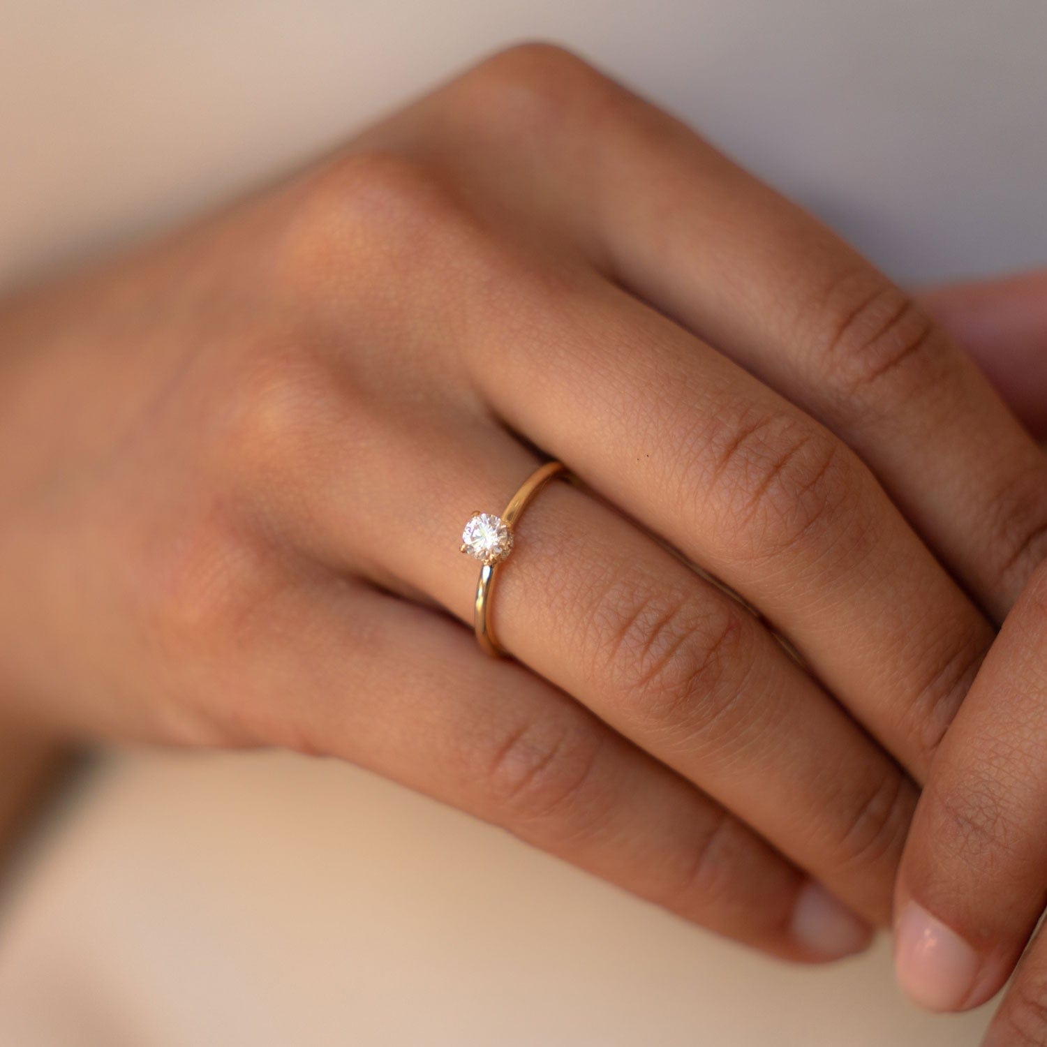 Daffodil Round Ring