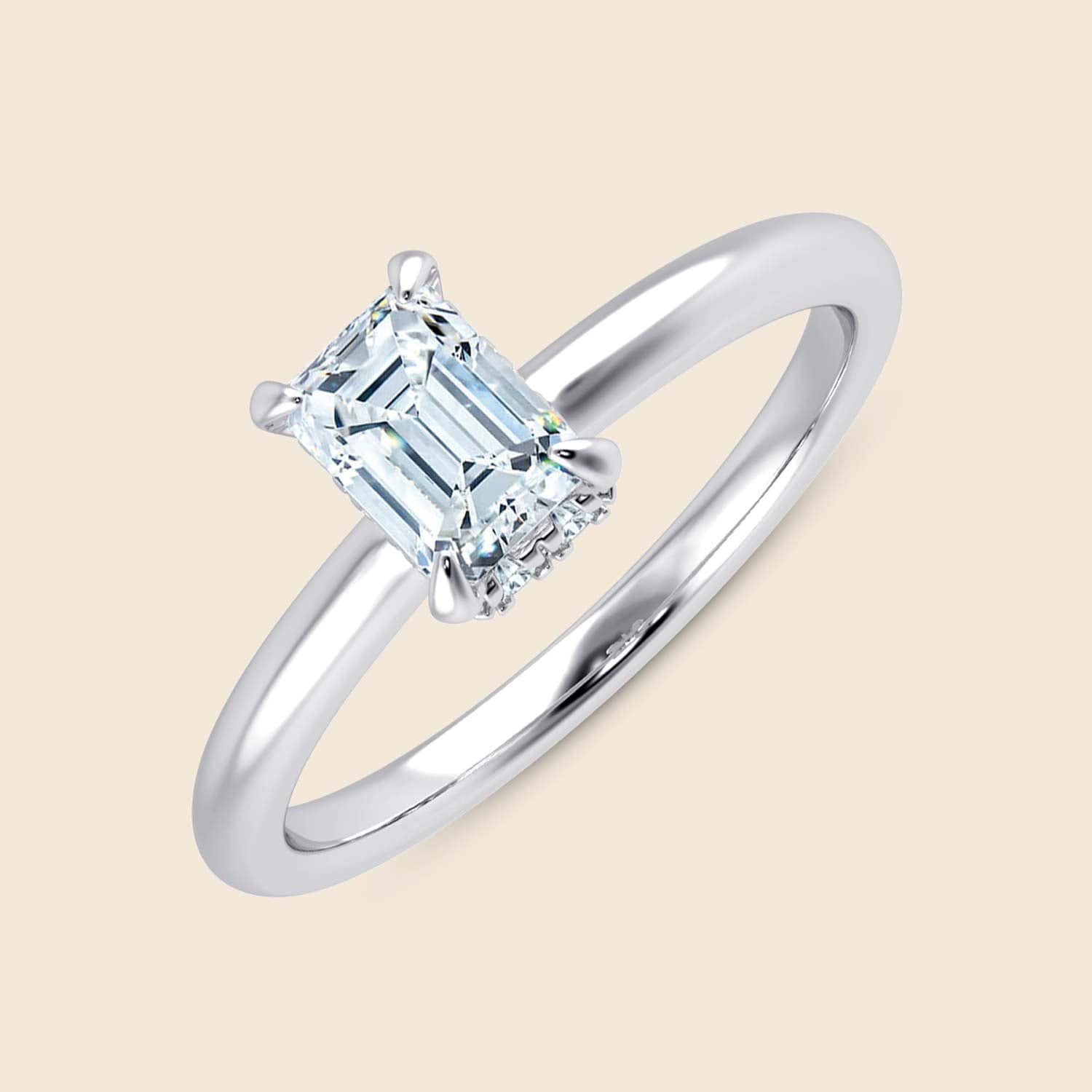 Daffodil Emerald Ring