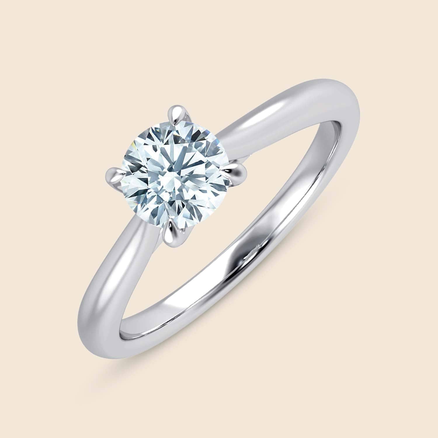 Arch Cross Round Ring