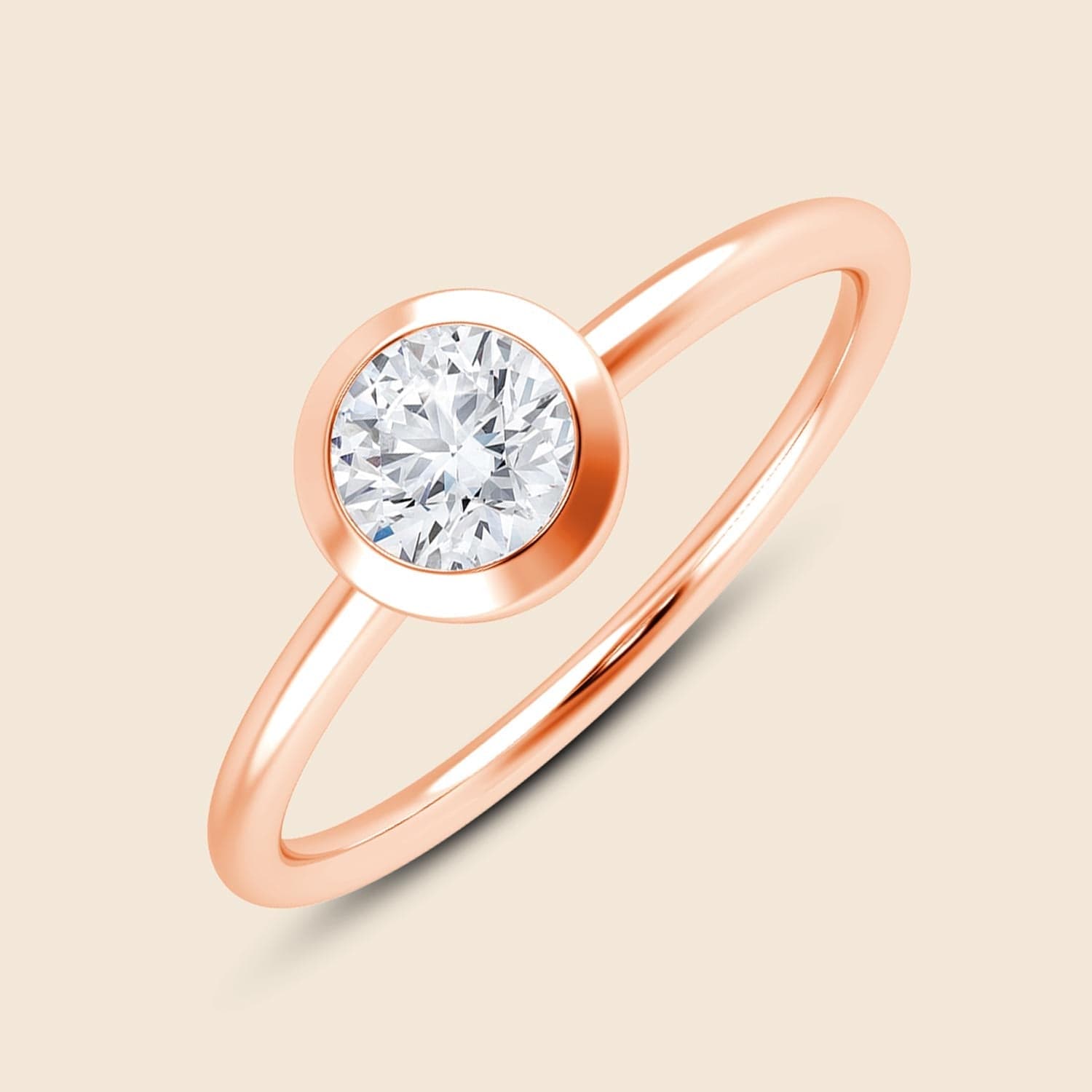 Round Cup Iris Ring