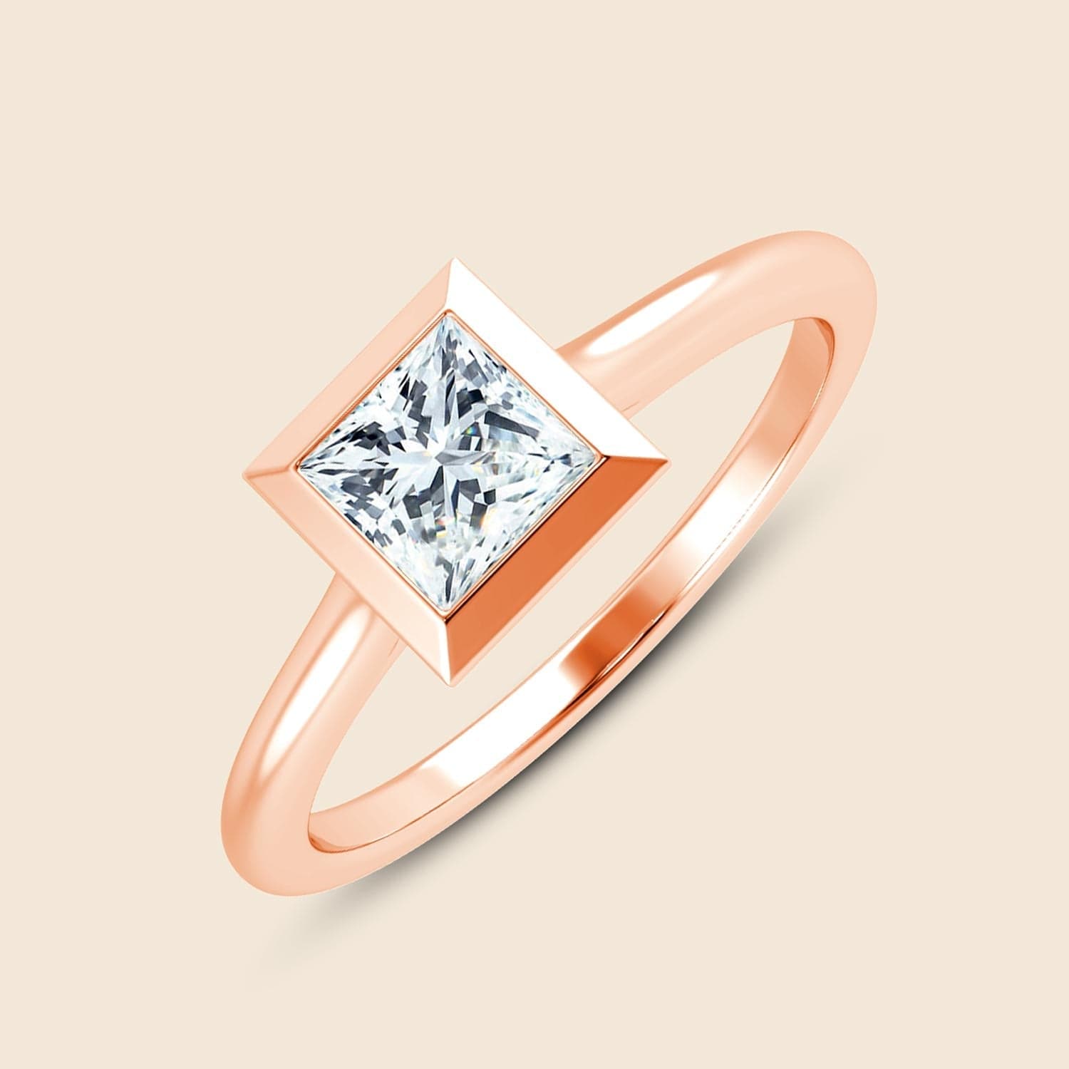 Princess Floating Iris Ring