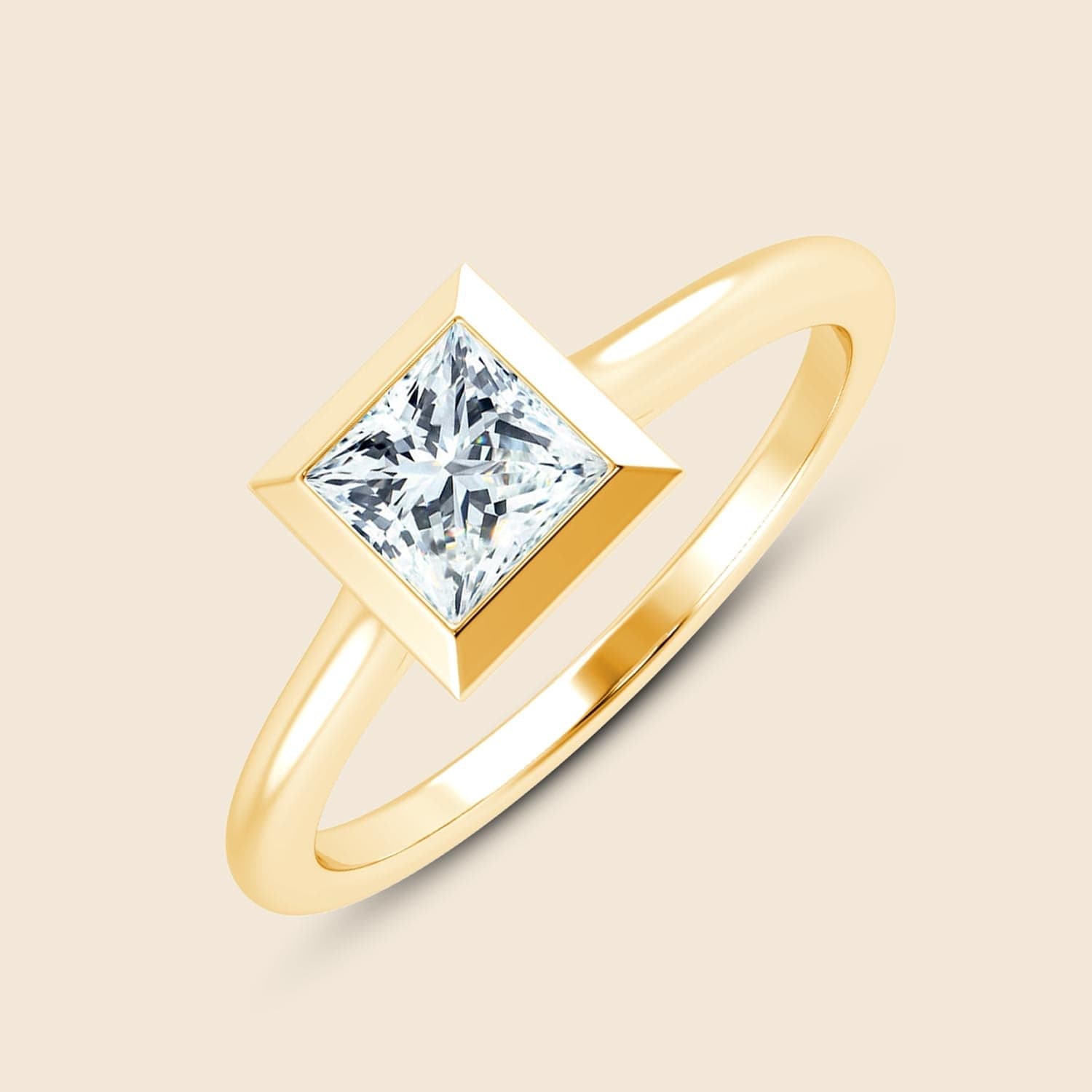 Princess Floating Iris Ring