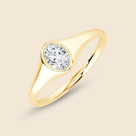 Oval Siegelring image