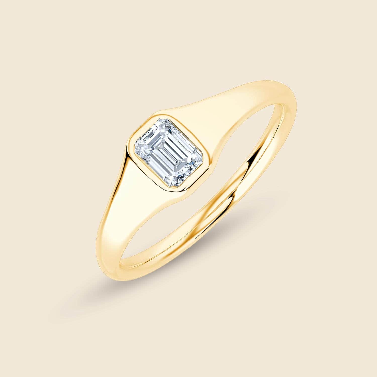 Emerald Signet Ring