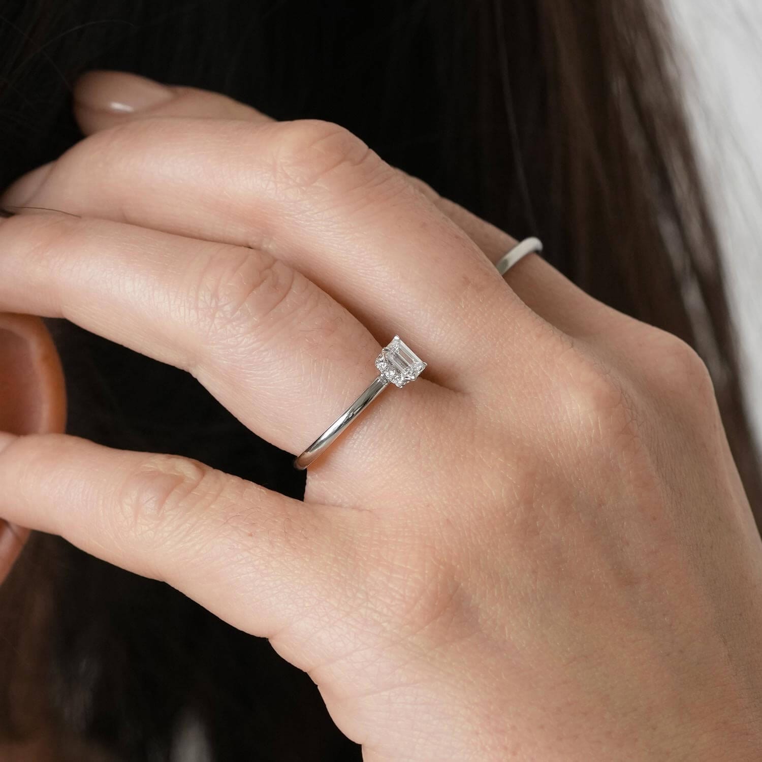 Daffodil Emerald Ring