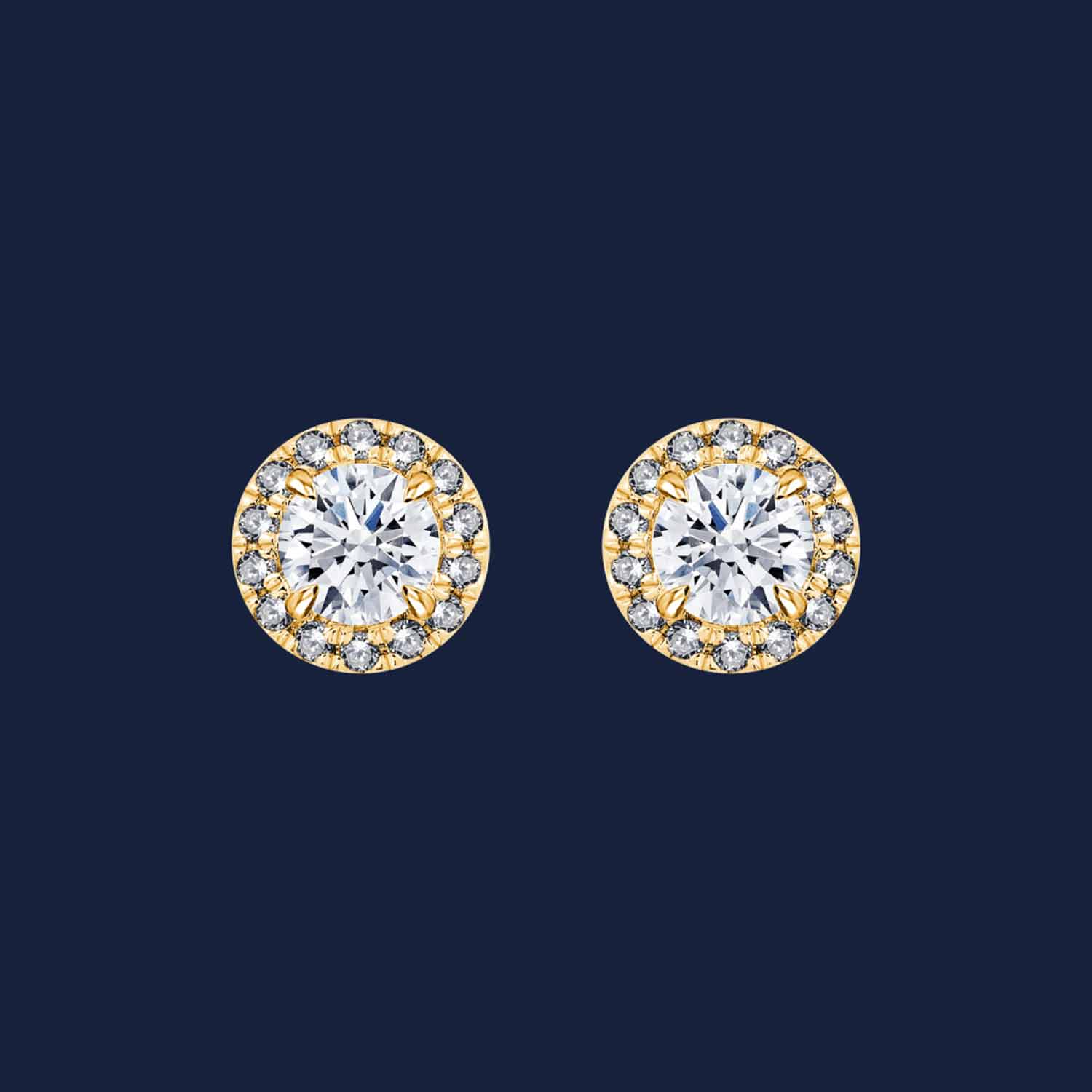 Medium Halo Studs