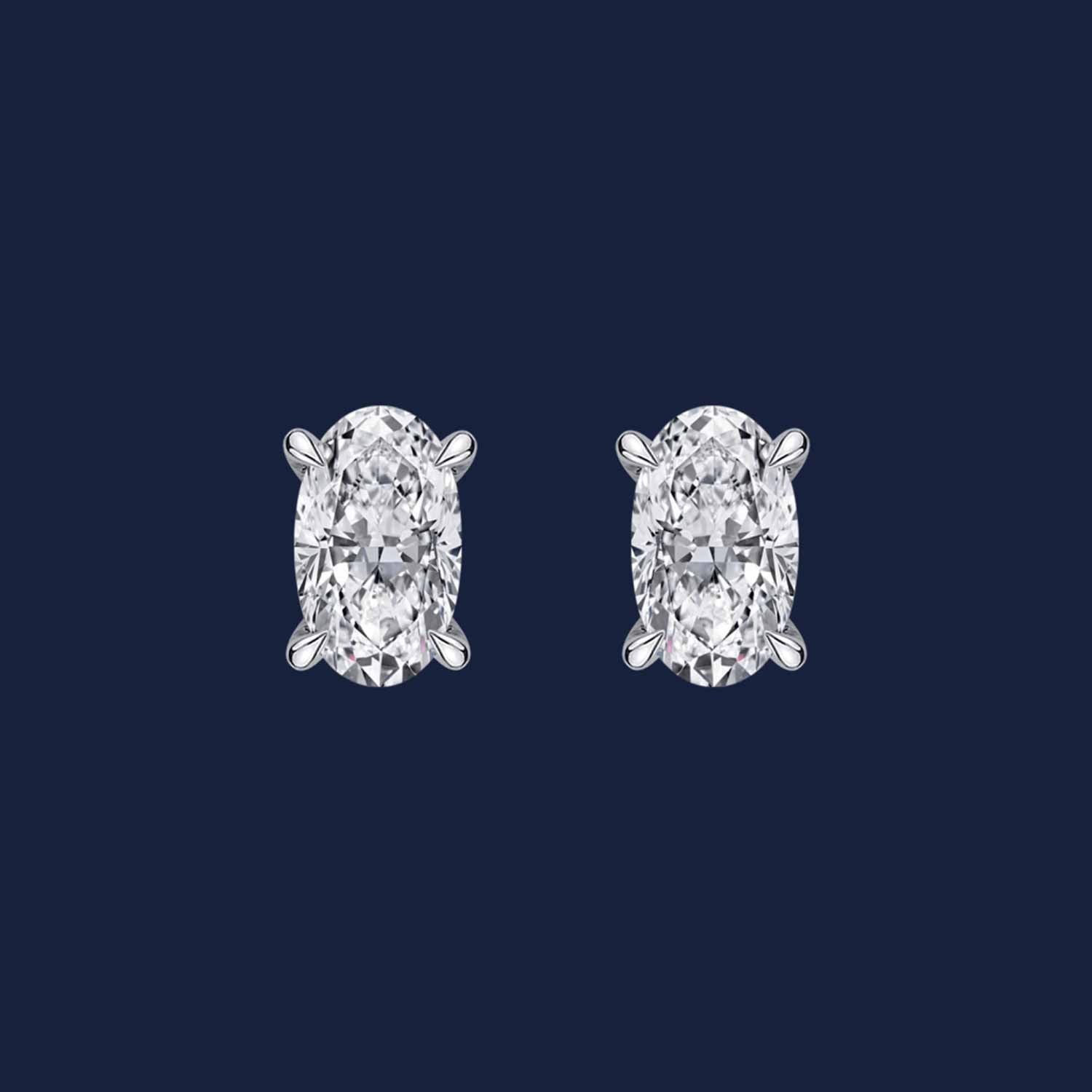 232 Grand Oval Studs Essentials