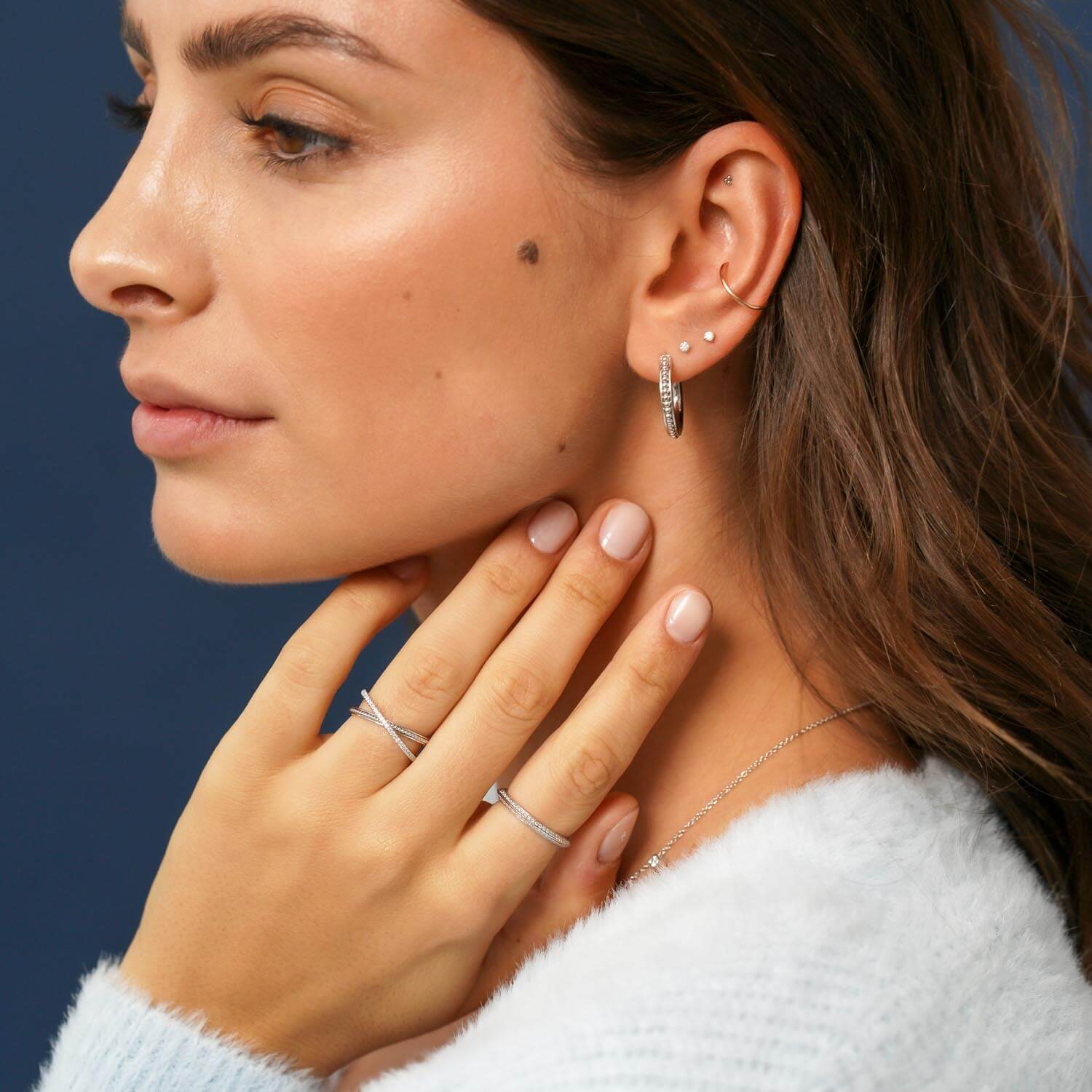 Marika XO Ring White