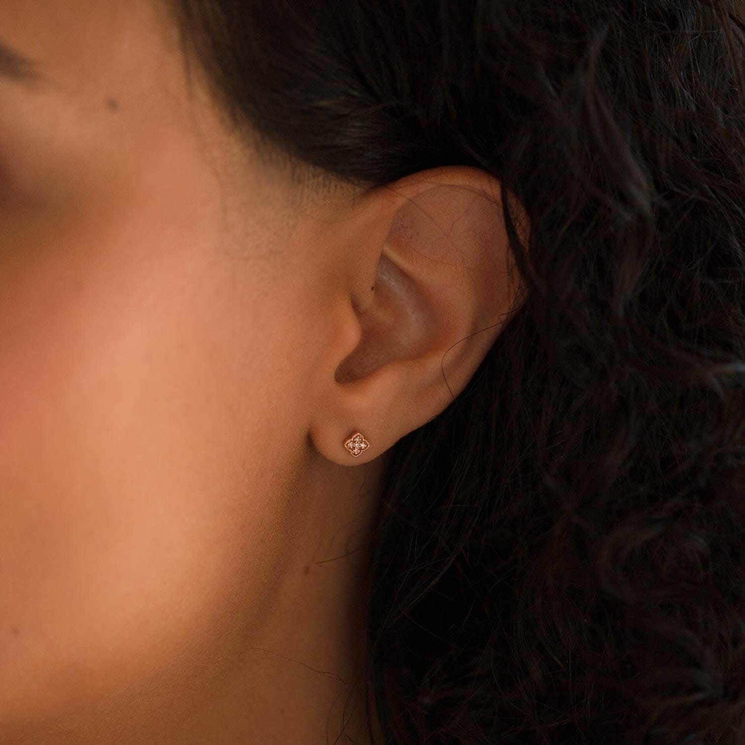 Antheia Milligrain Earrings