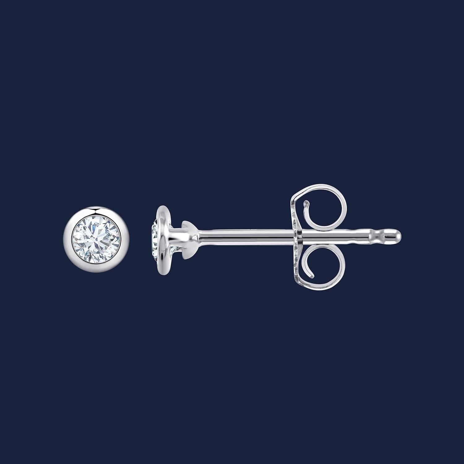 266-medium bezel studs white