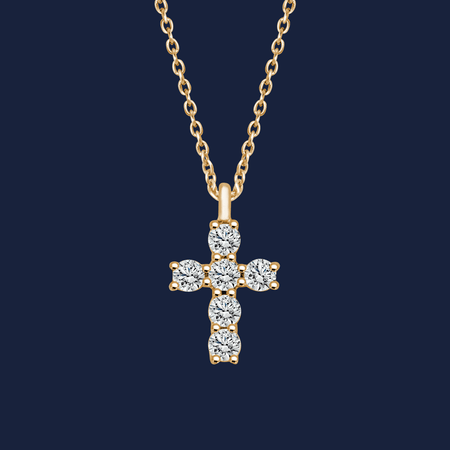 Petite Diamond Kreuzkette image