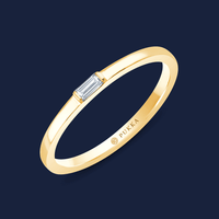 275 kanch baguette band yellow