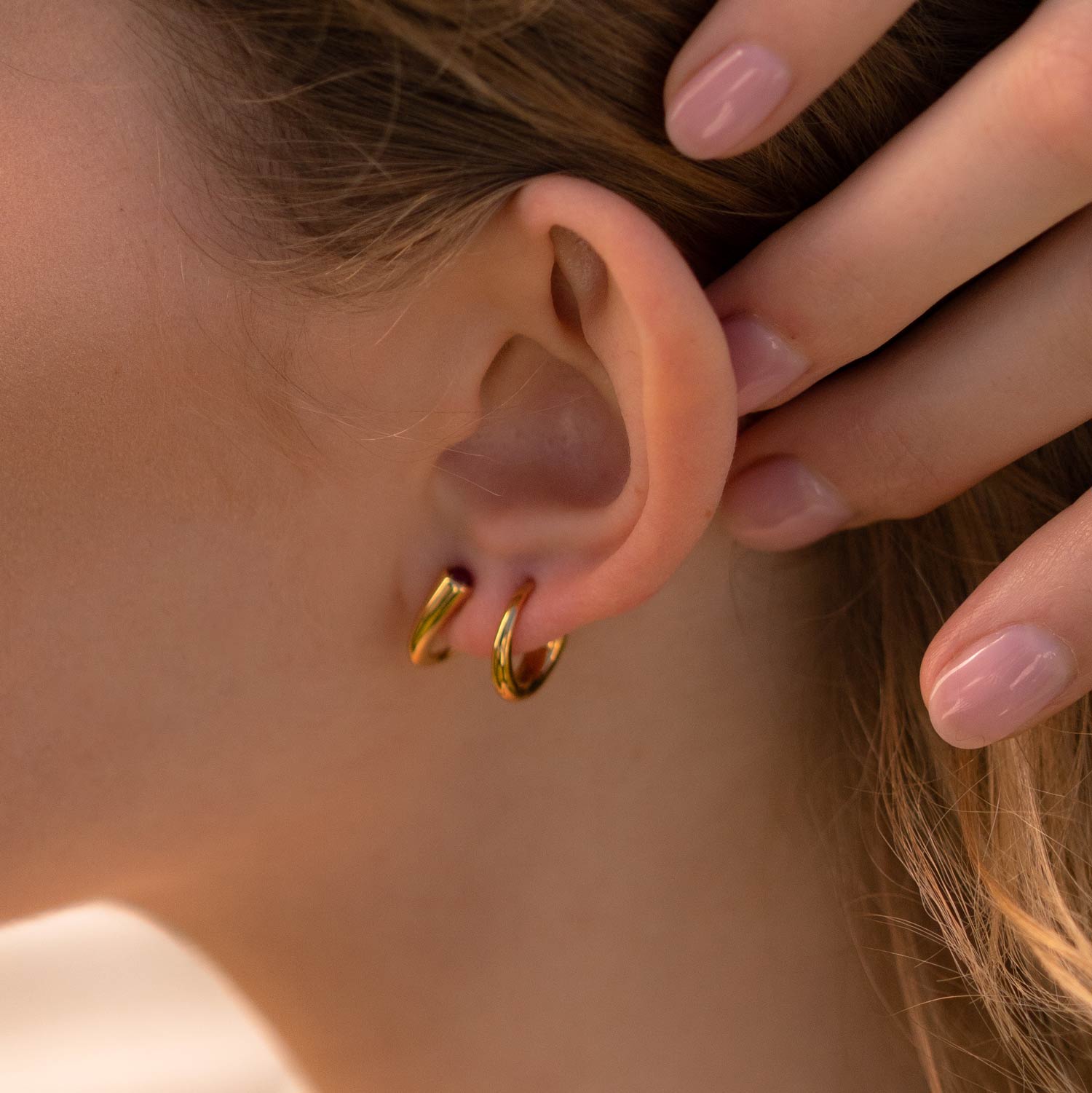 Tembo Ruby Bali Earrings