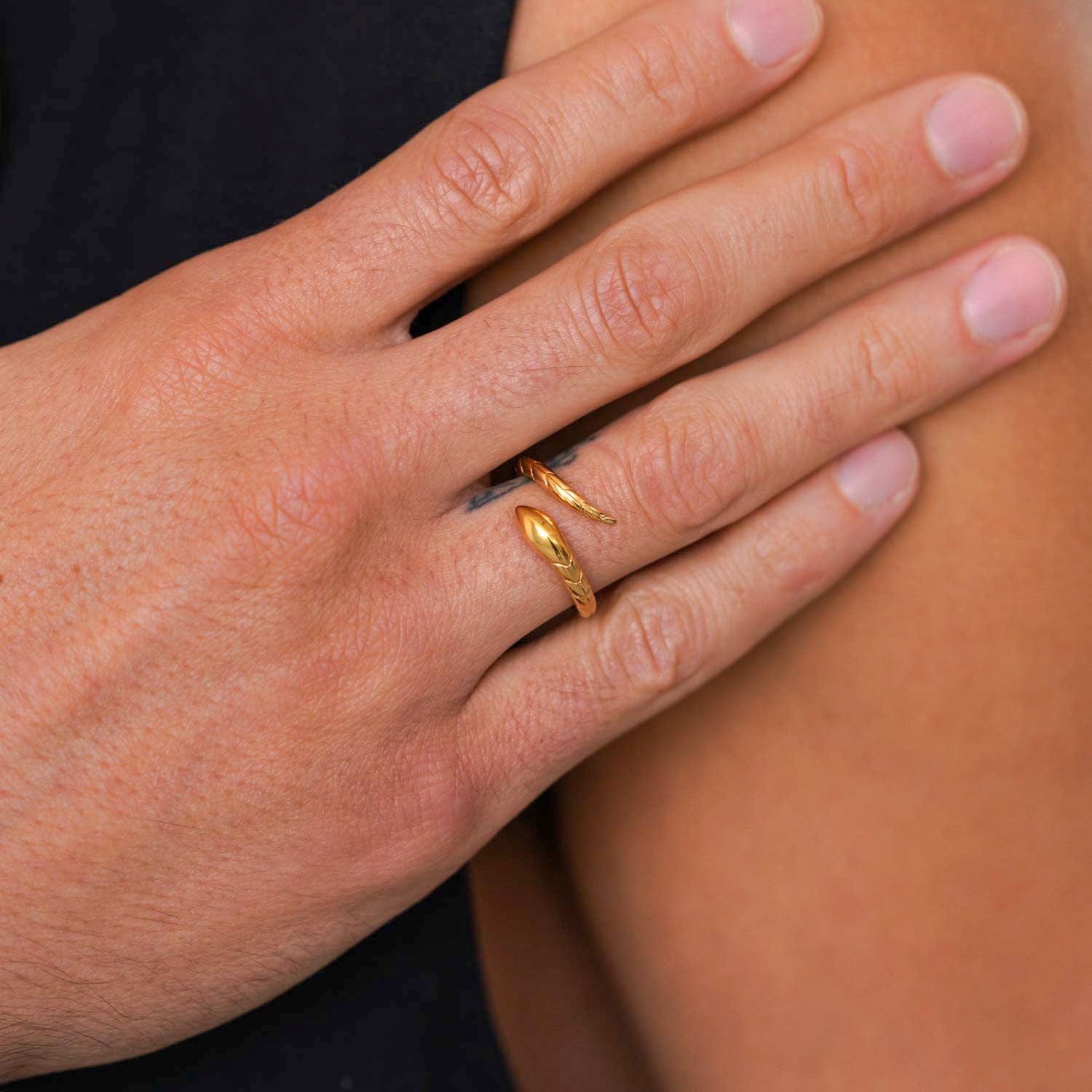 Serpentine Open Ring