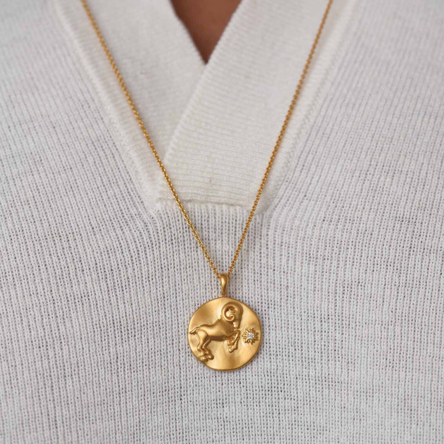 Indus Zodiac Aries Anhänger