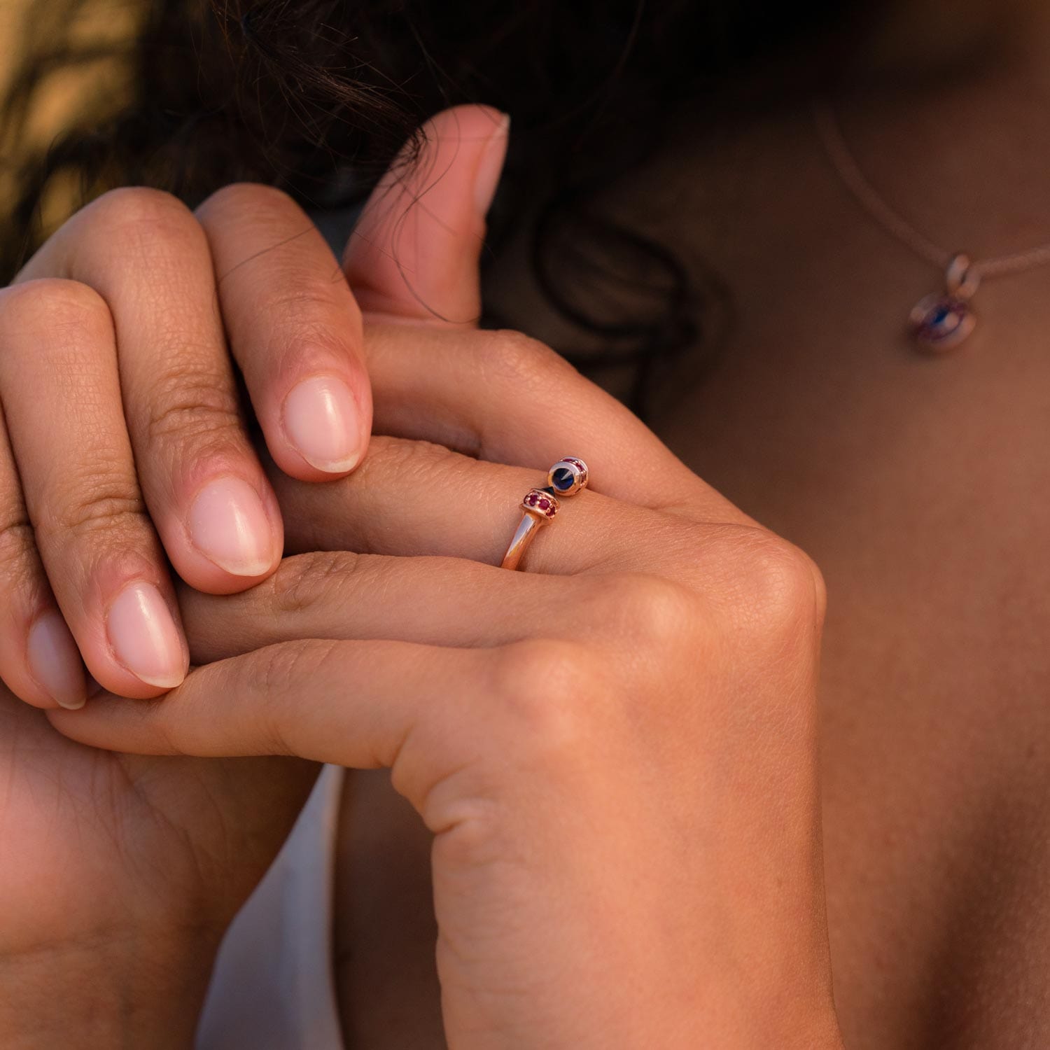 Jodhpur Open Ruby Ring