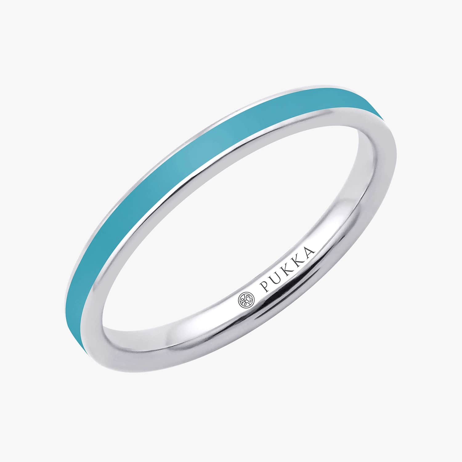 Bahaus Round Ring - Inca Turquiouse