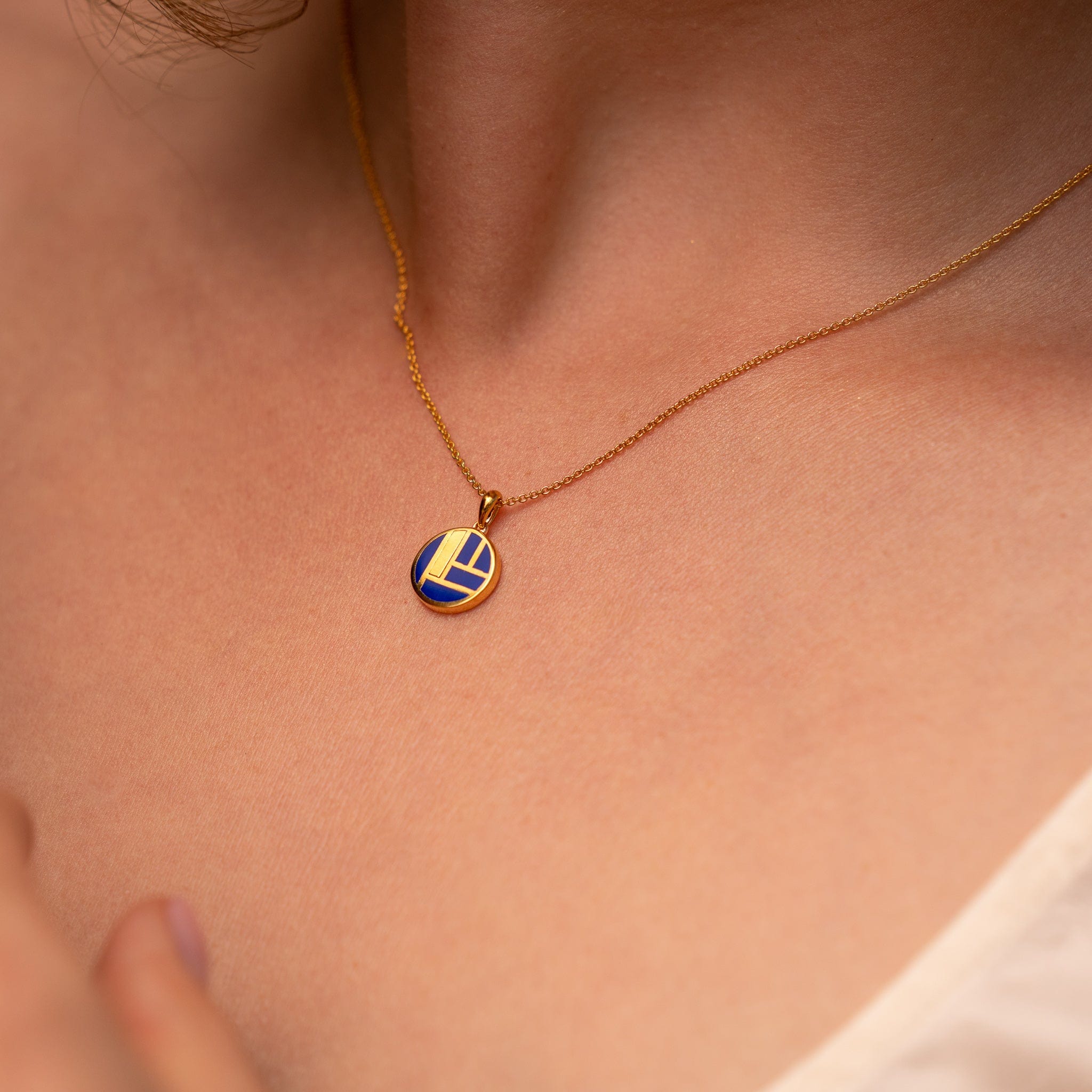 Bauhaus Ceramic Pendant