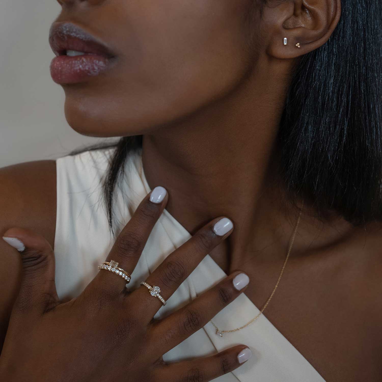 Diamantenringe in verschiedenen Variationen